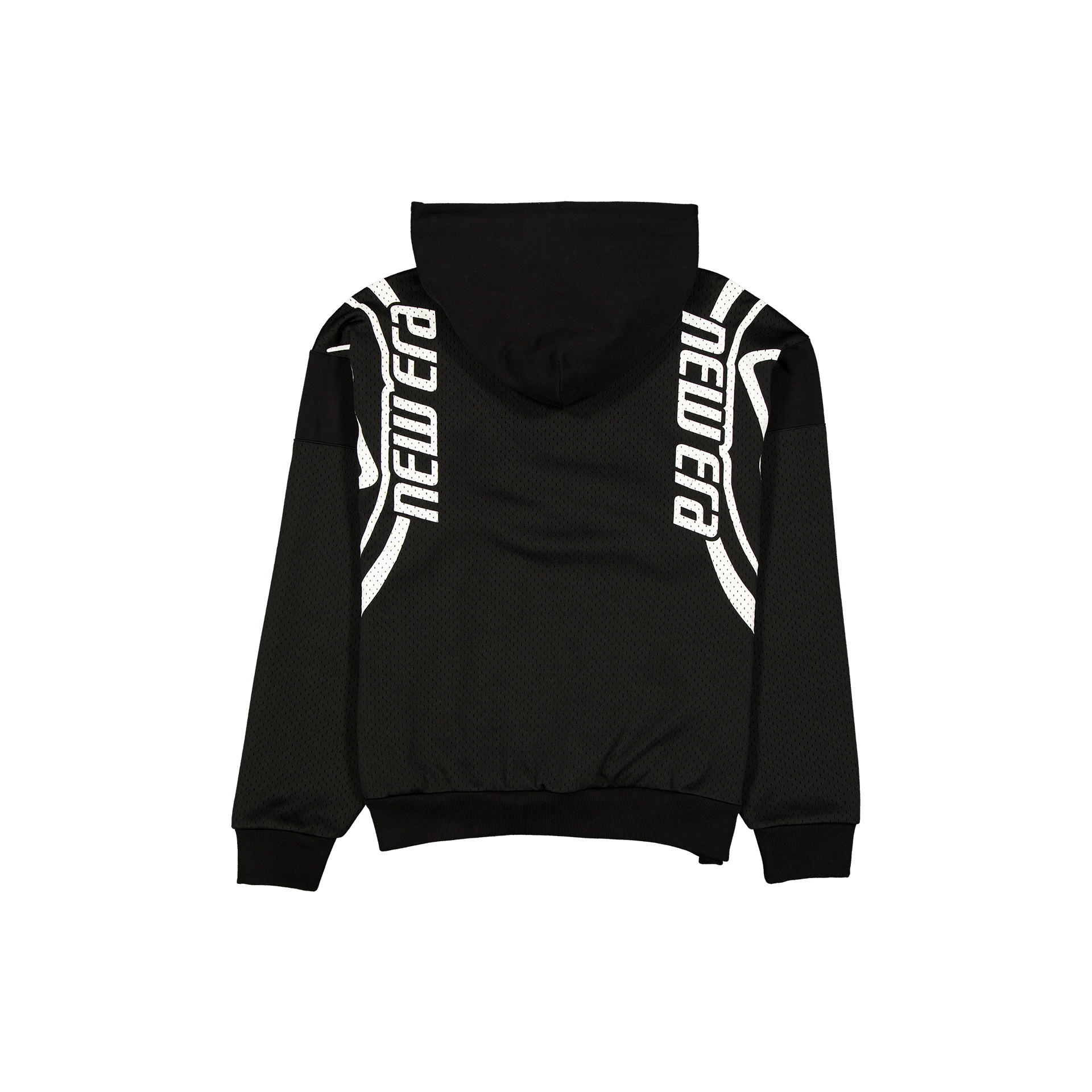 New Era Mesh Combo Black Hoodie