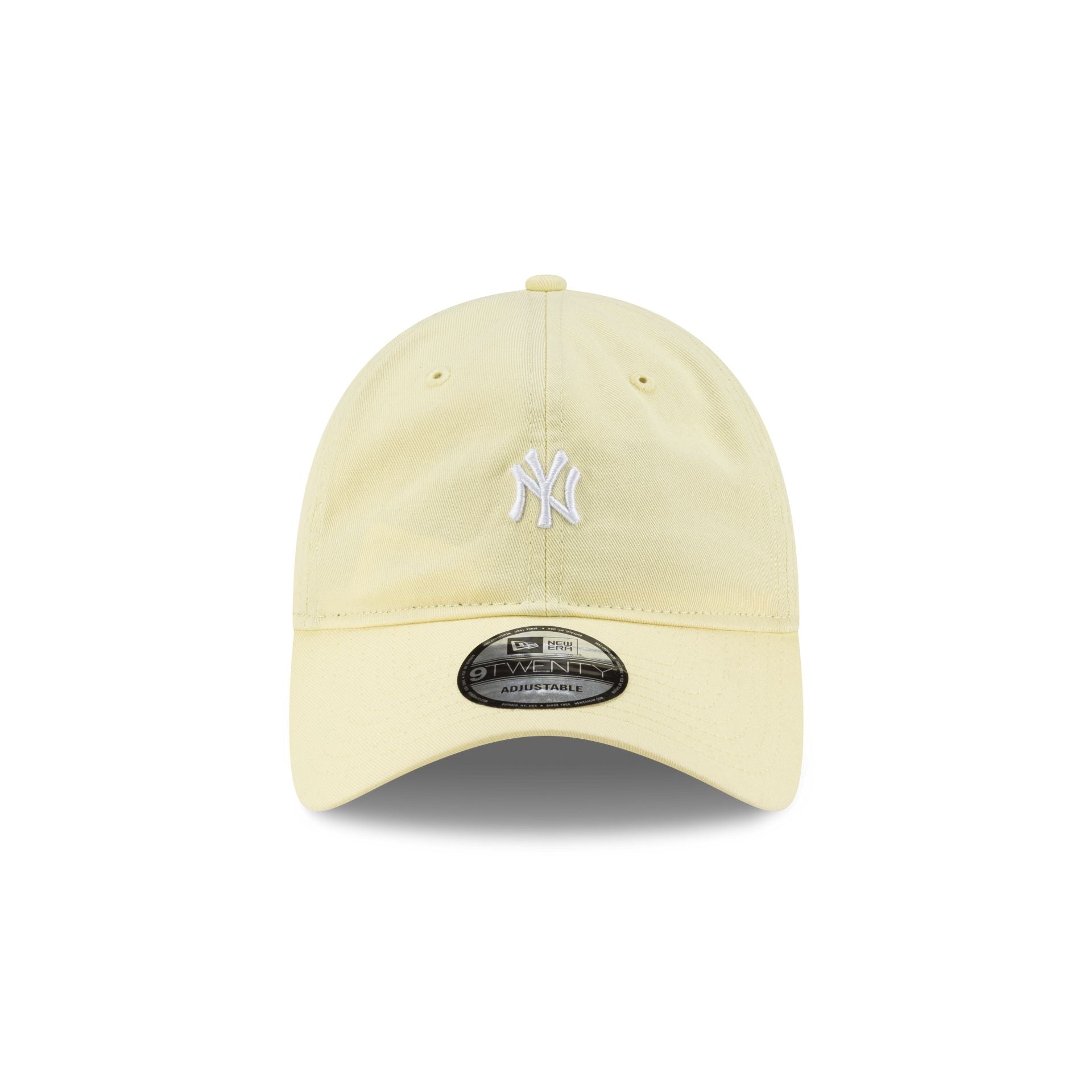 New Era Mini Logo Pastel Yellow 9TWENTY Adjustable