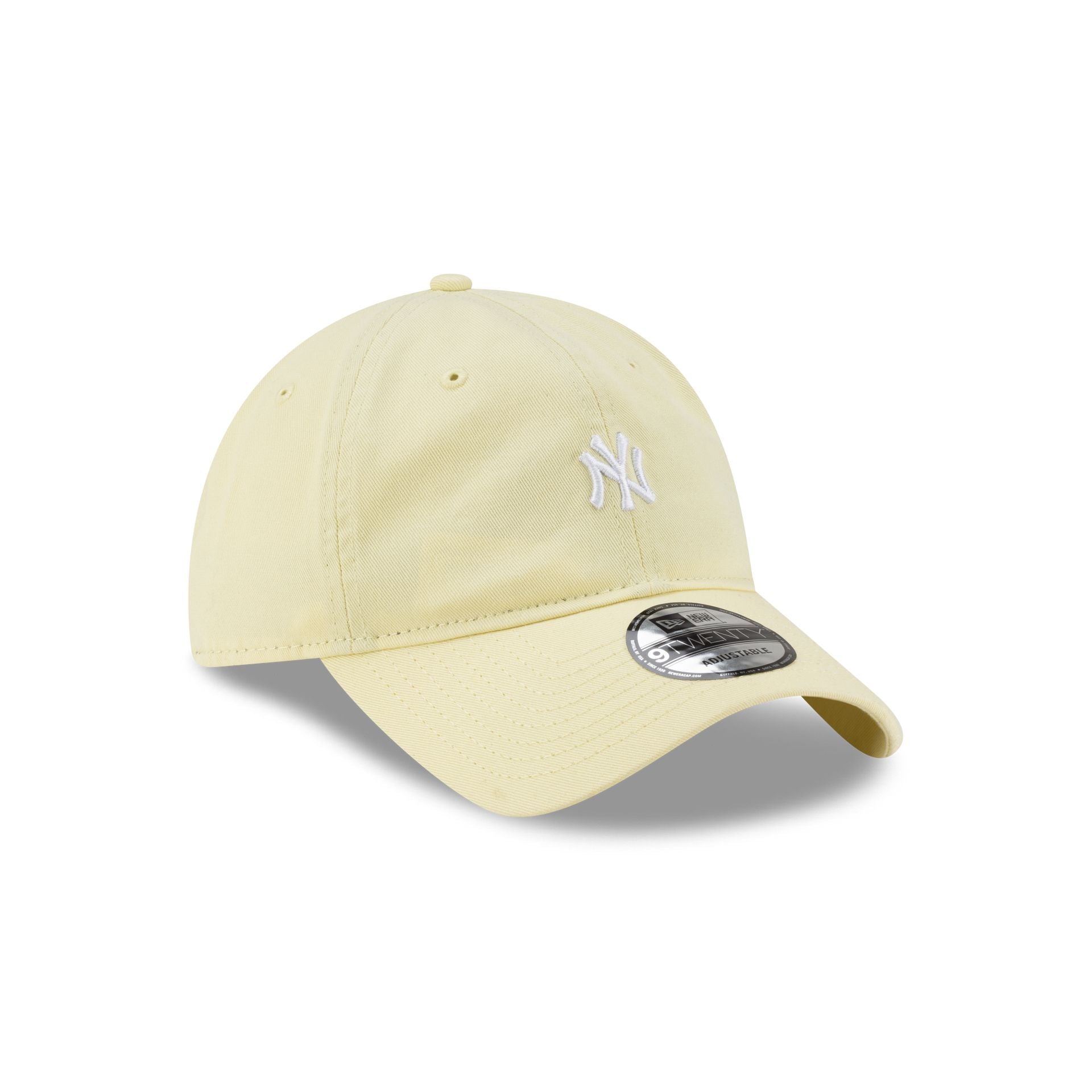 New Era Mini Logo Pastel Yellow 9TWENTY Adjustable