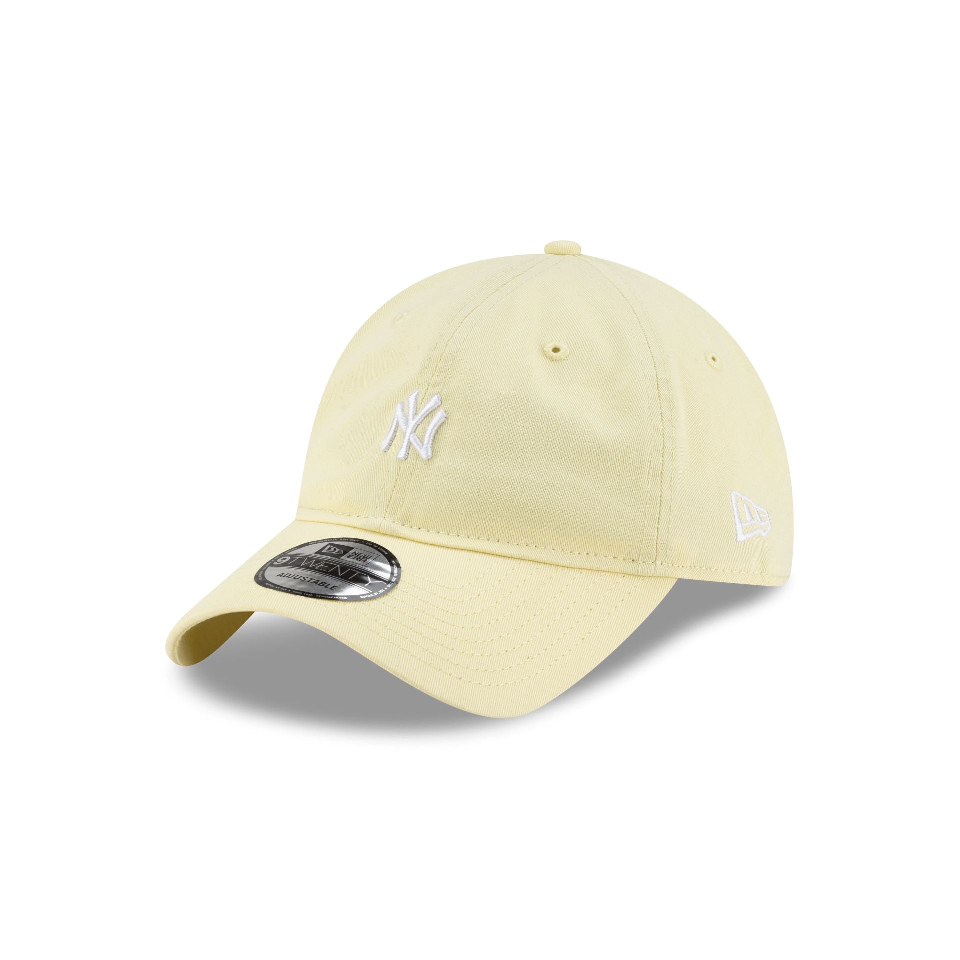 New Era Mini Logo Pastel Yellow 9TWENTY Adjustable