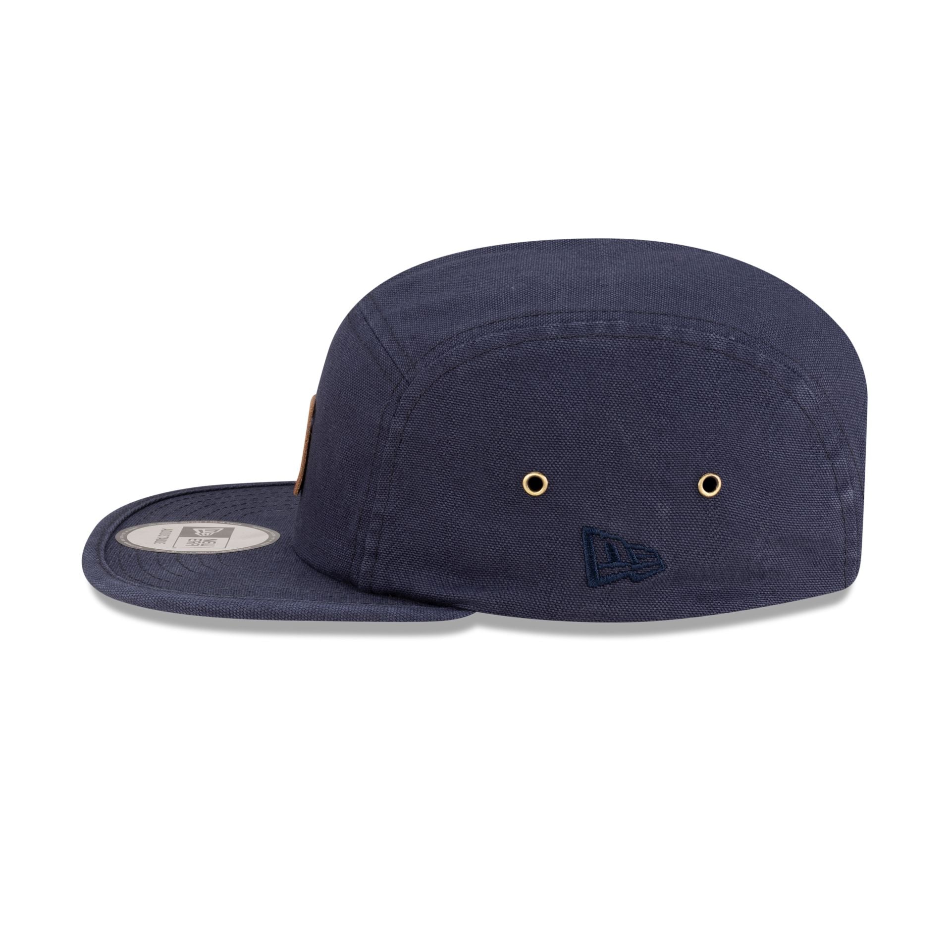 New Era Navy Duck Canvas Camper Strapback