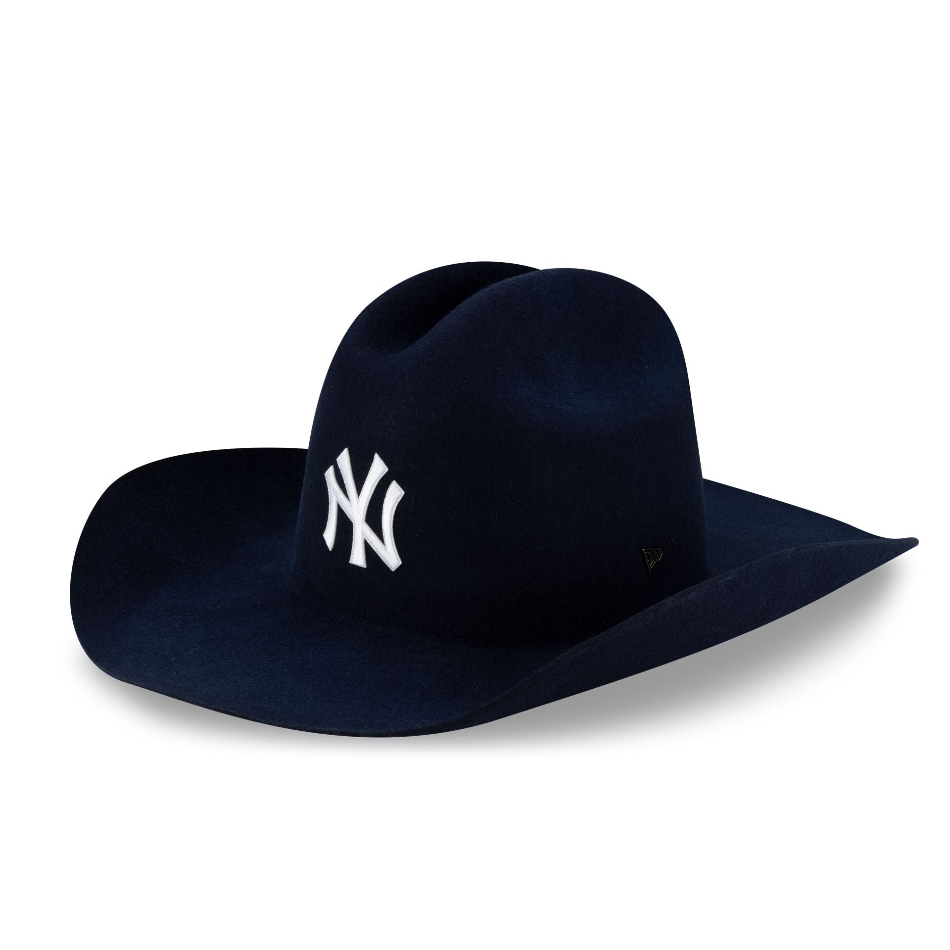new era Navy Felt Cowboy Hat