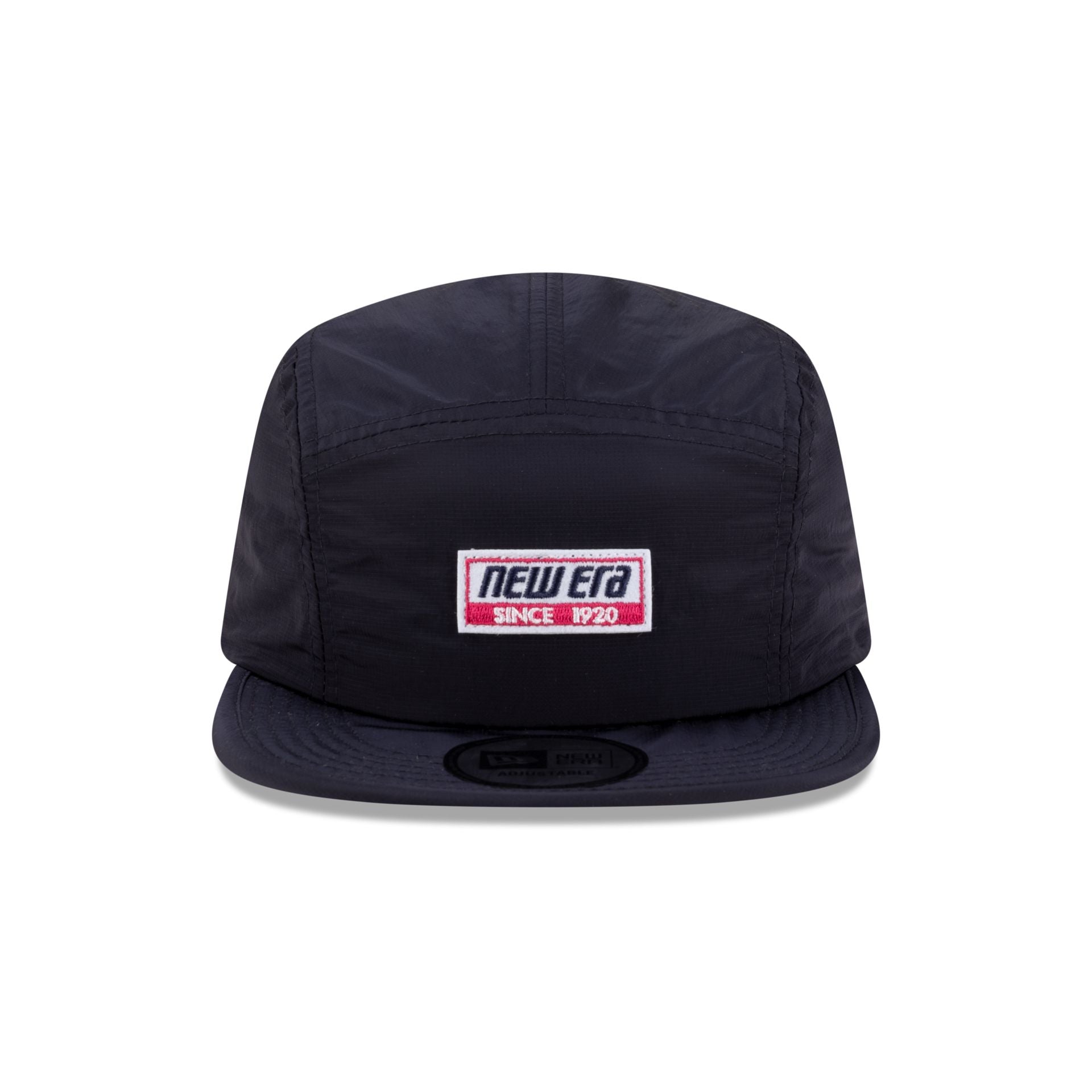 New Era Navy Nylon Camper Strapback