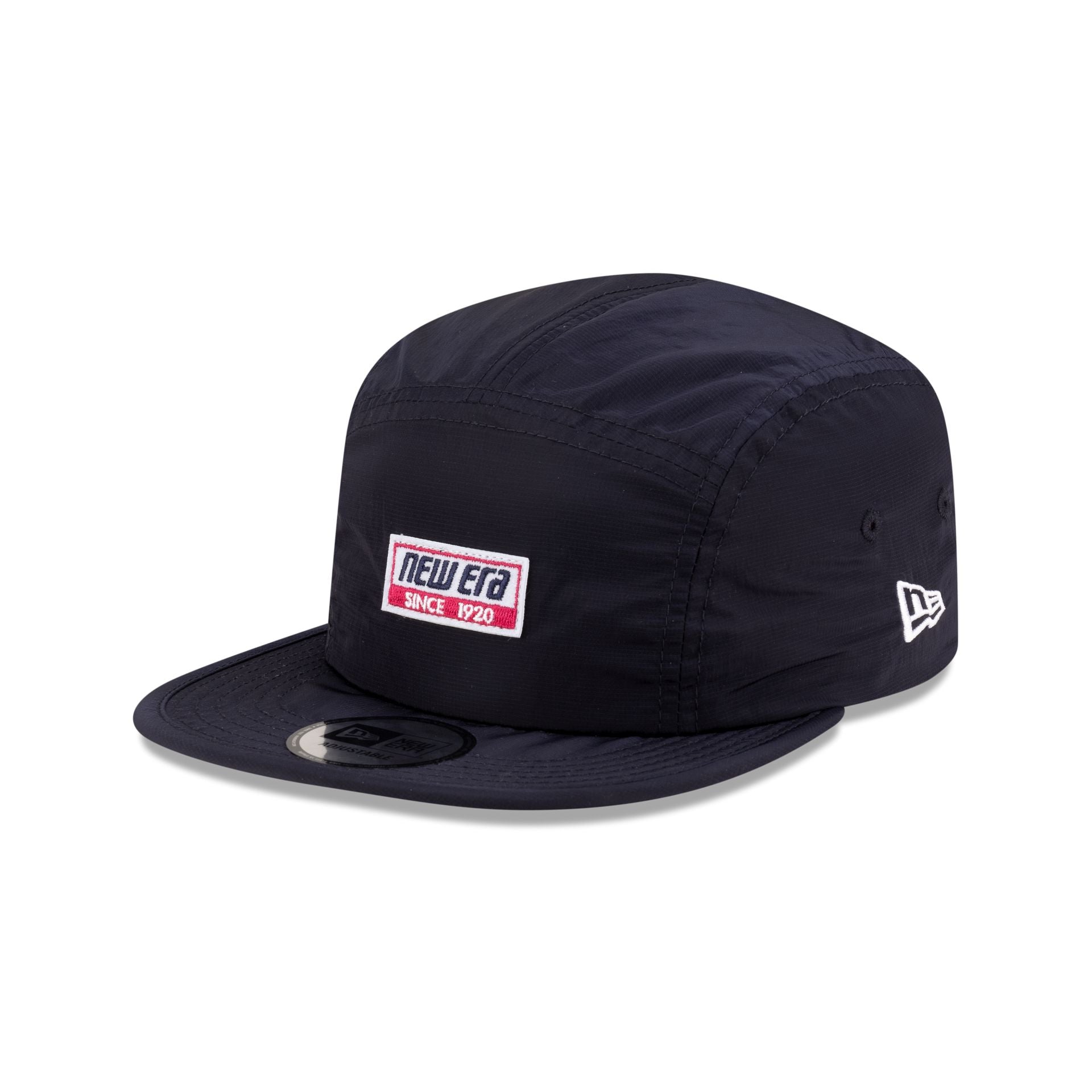 new era Navy Nylon Camper Strapback