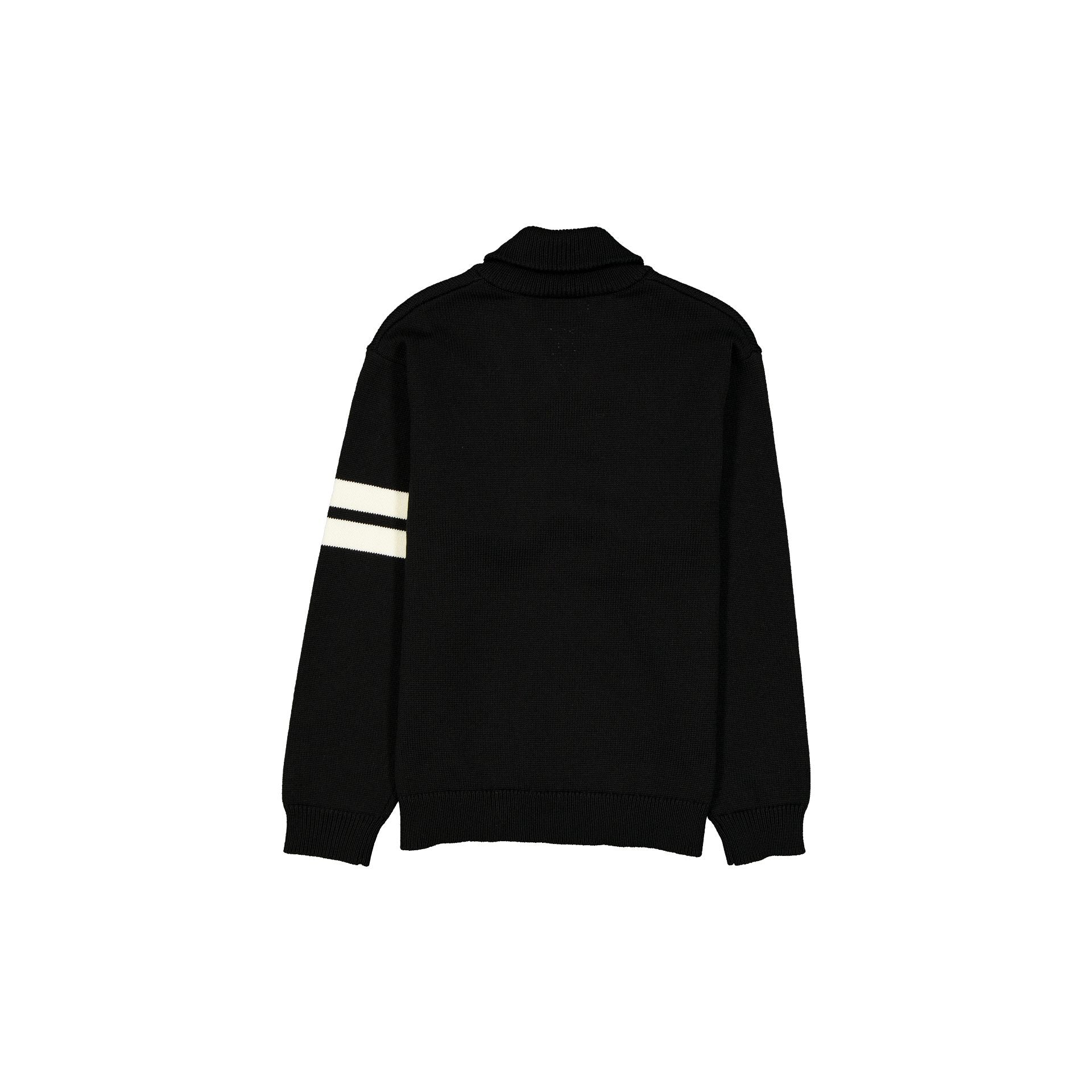 New Era Navy Shawl Sweater