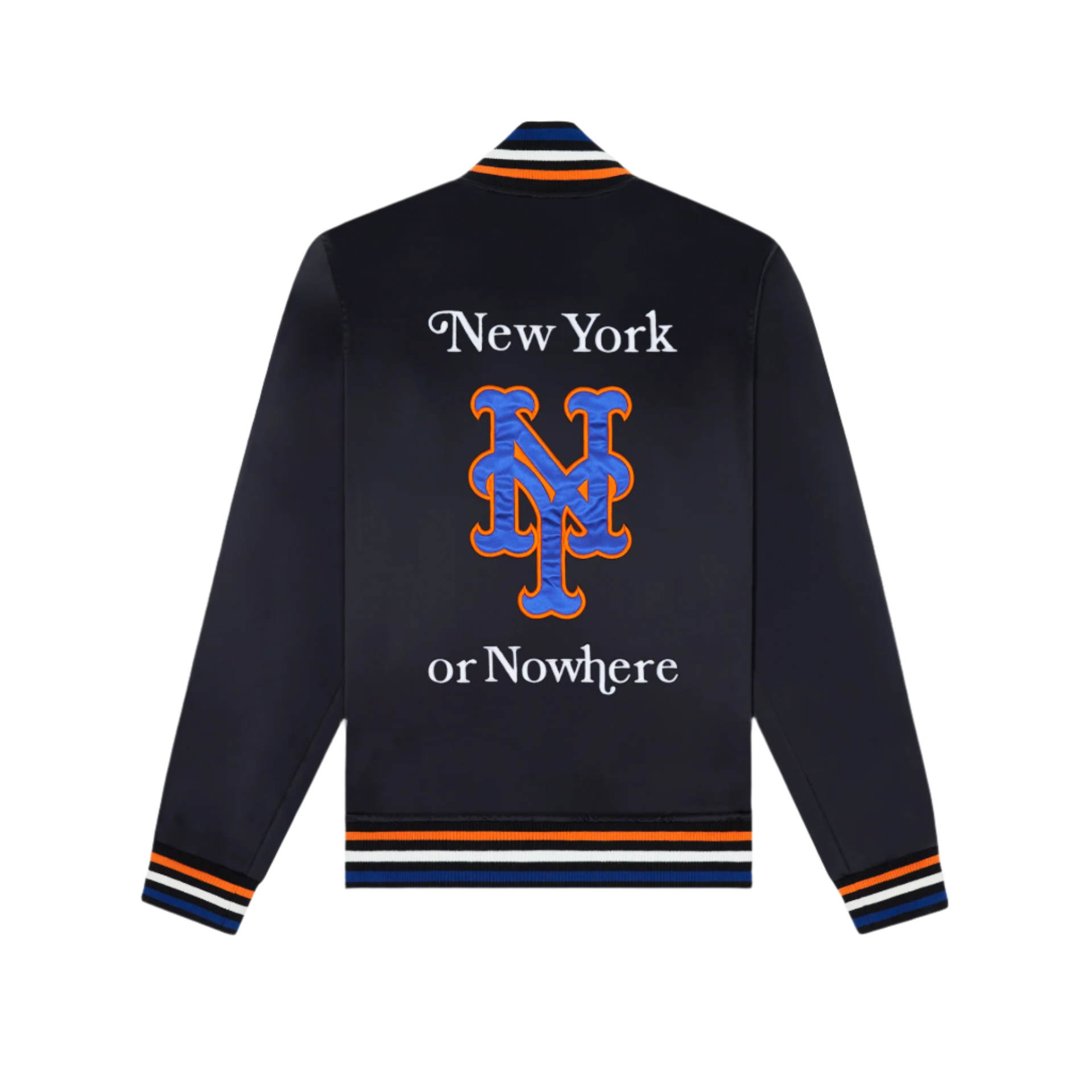 New Era New York Or Nowhere Black Varsity Jacket