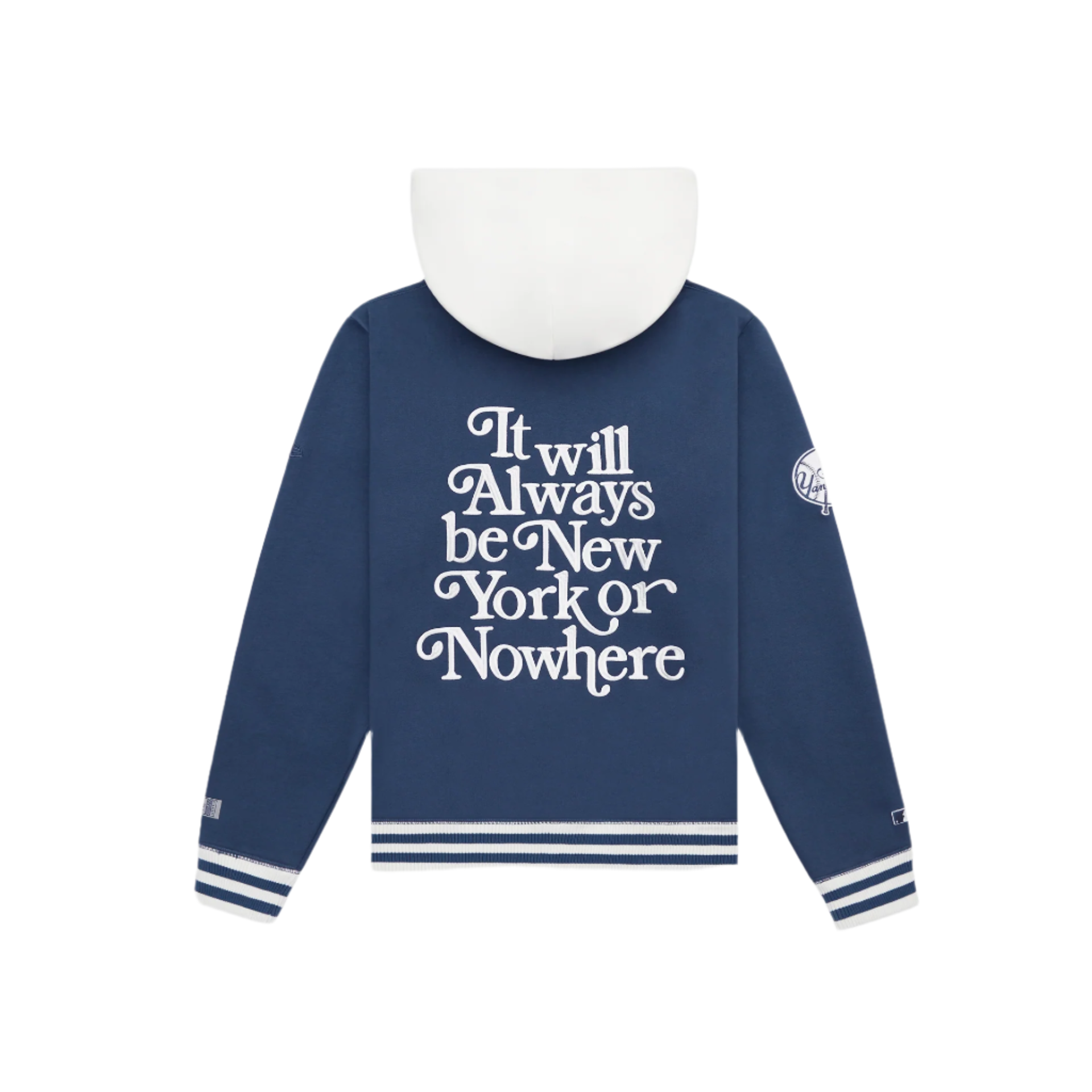 New Era New York Or Nowhere Navy Motto Hoodie
