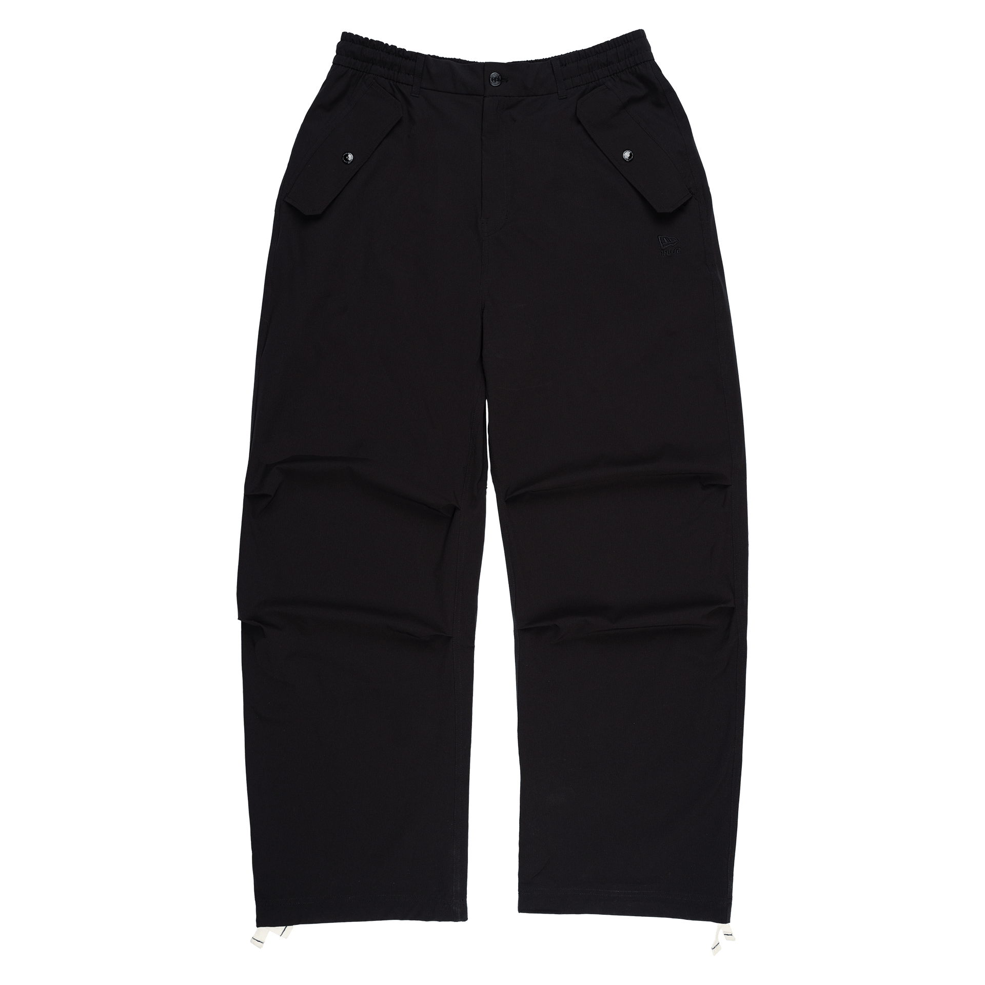 New Era Nylon Military Black Cargo Pants