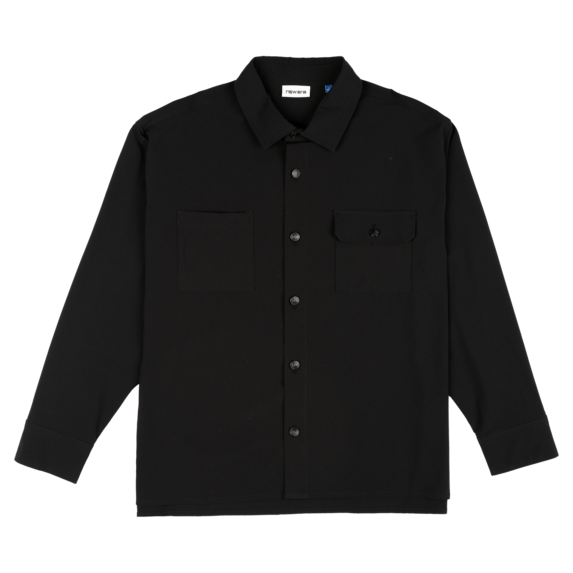 new era Nylon Military Black Shacket