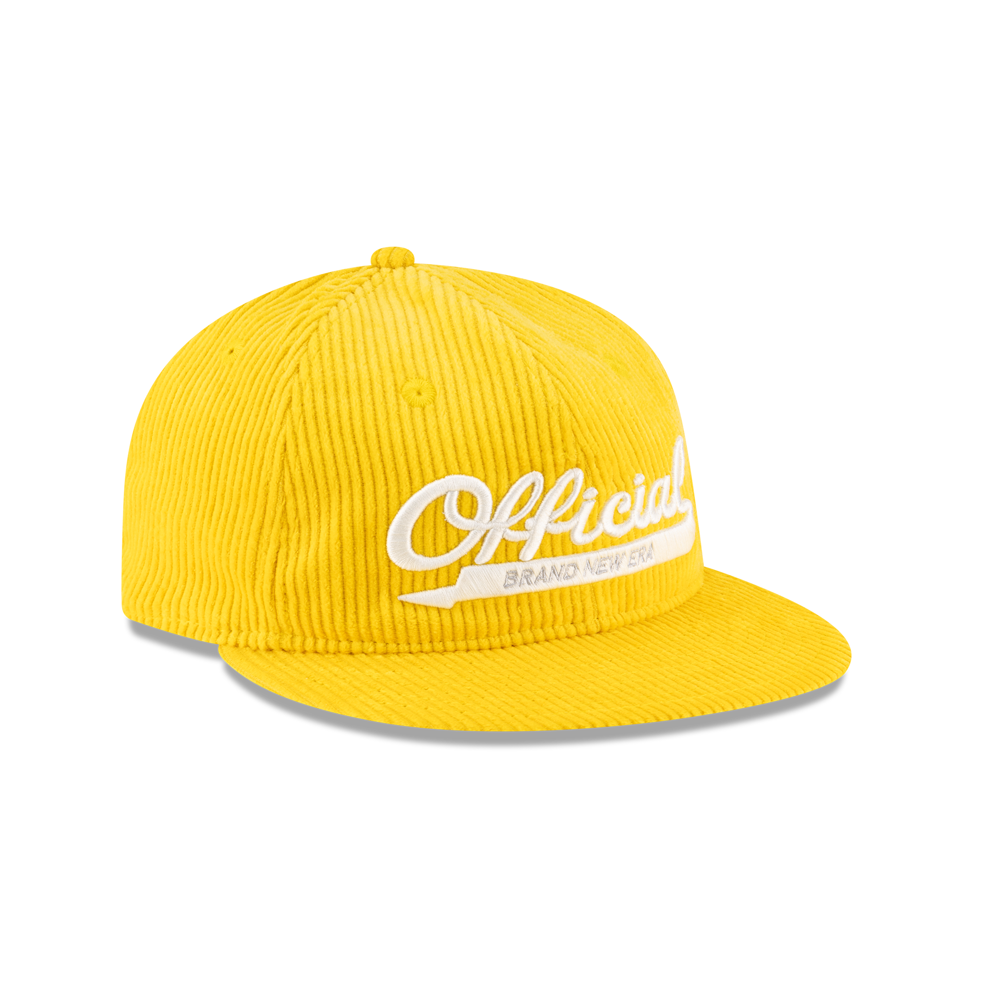 New Era Official Corduroy Gold Retro Crown 9FIFTY