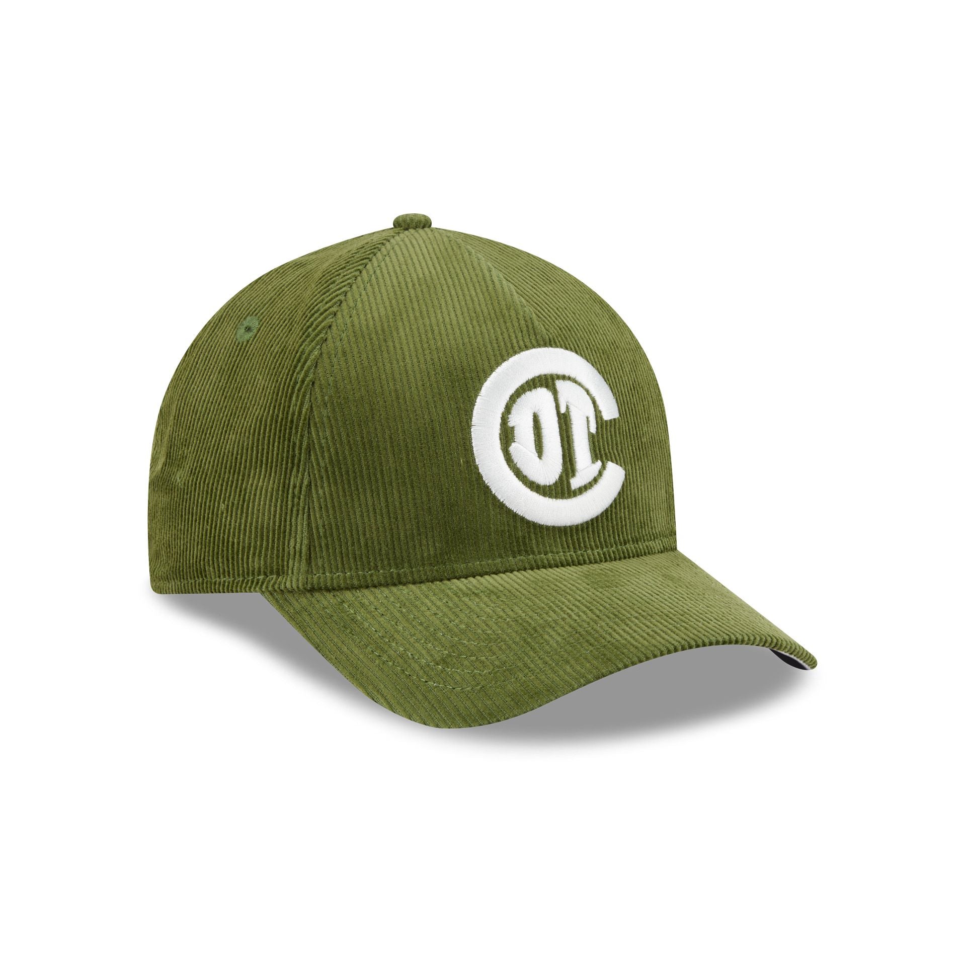 New Era Olive Corduroy 9FORTY M-Crown Snapback
