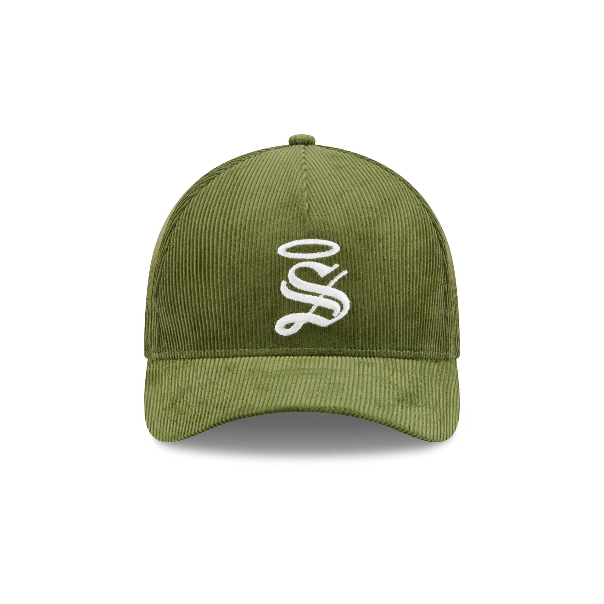 New Era Olive Corduroy 9FORTY M-Crown Snapback