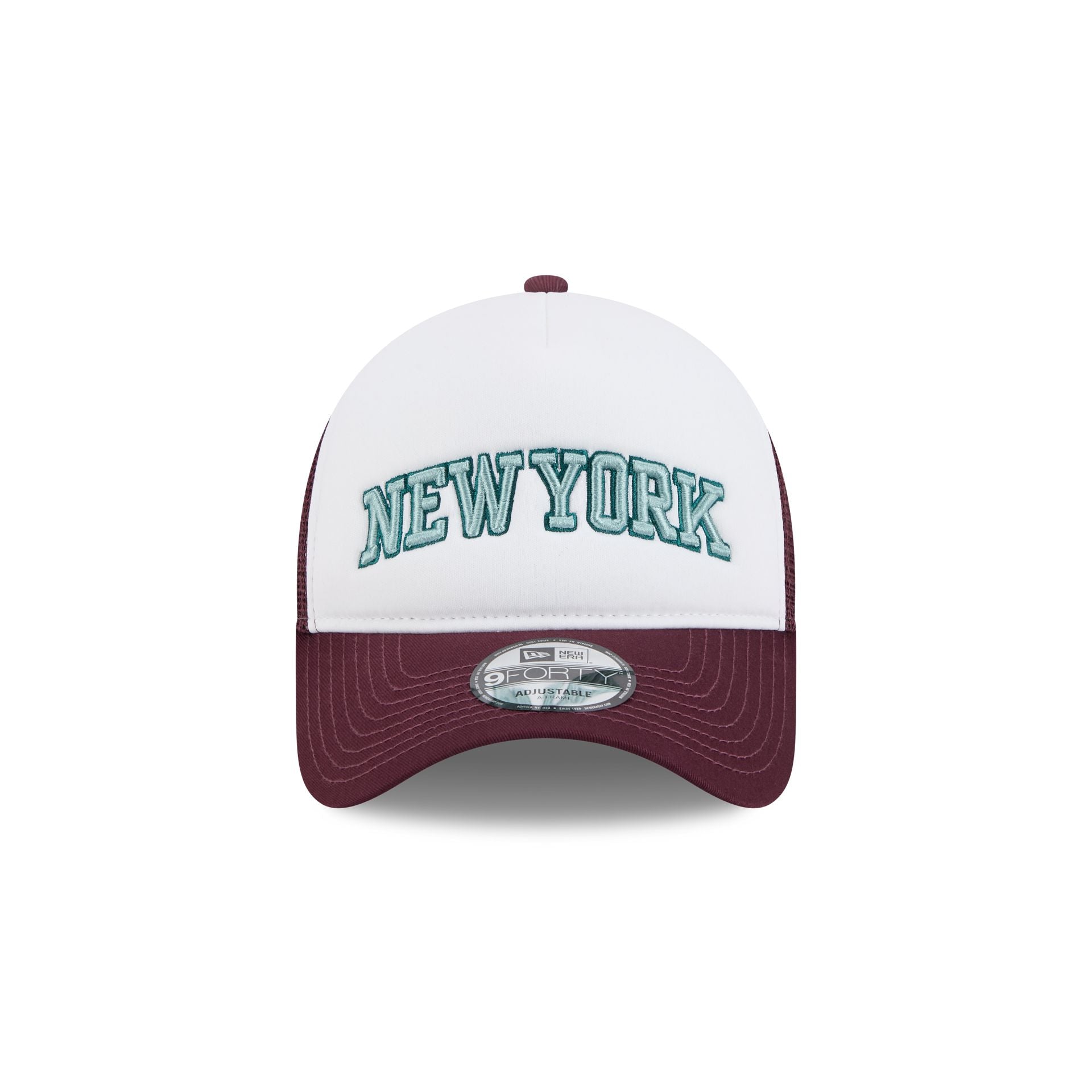 New Era Optic White 9FORTY A-Frame Snapback