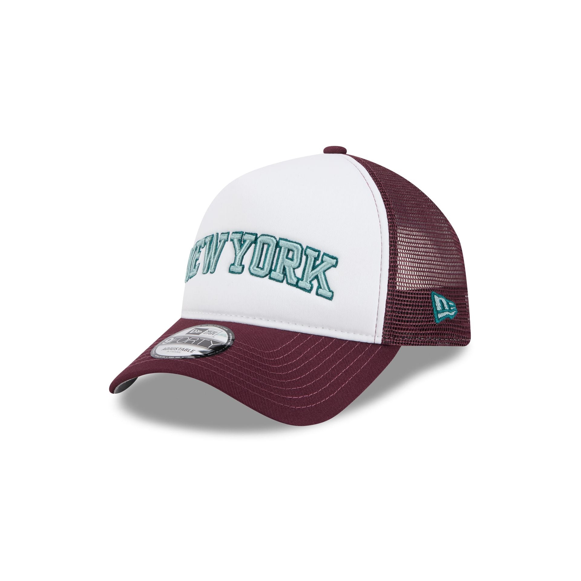 new era Optic White 9FORTY A-Frame Snapback