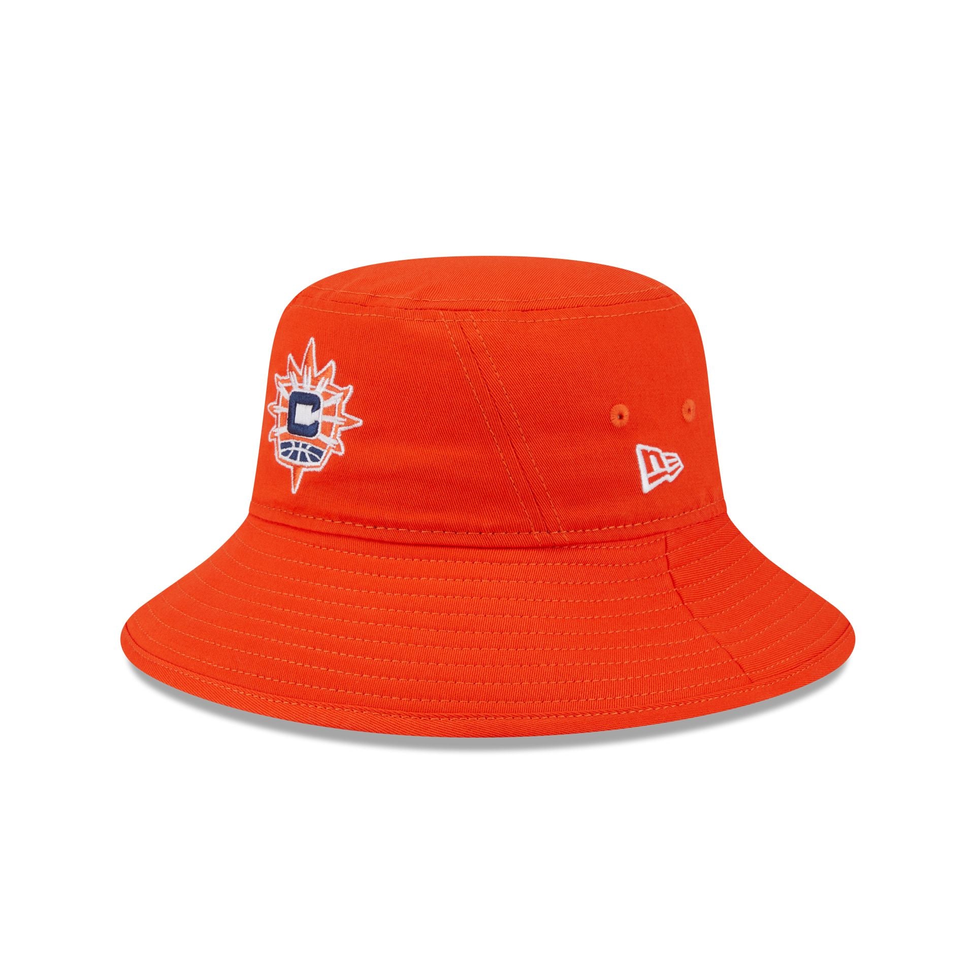 new era Orange Bucket Hat