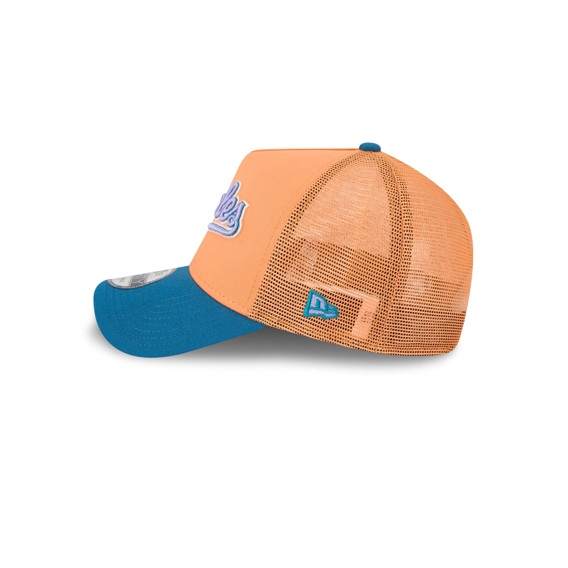 New Era Orange Glaze 9FORTY A-Frame Trucker
