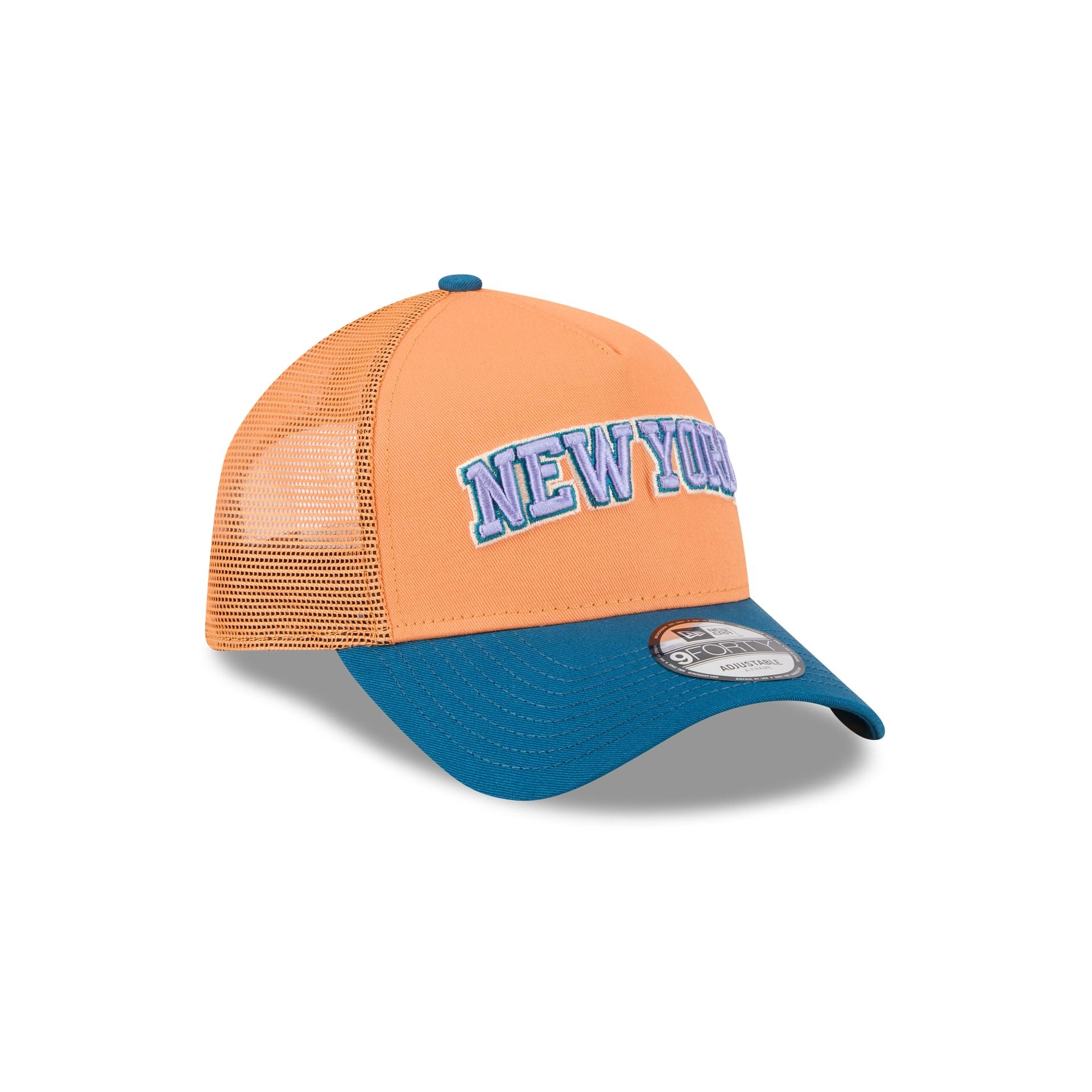 New Era Orange Glaze 9FORTY A-Frame Trucker