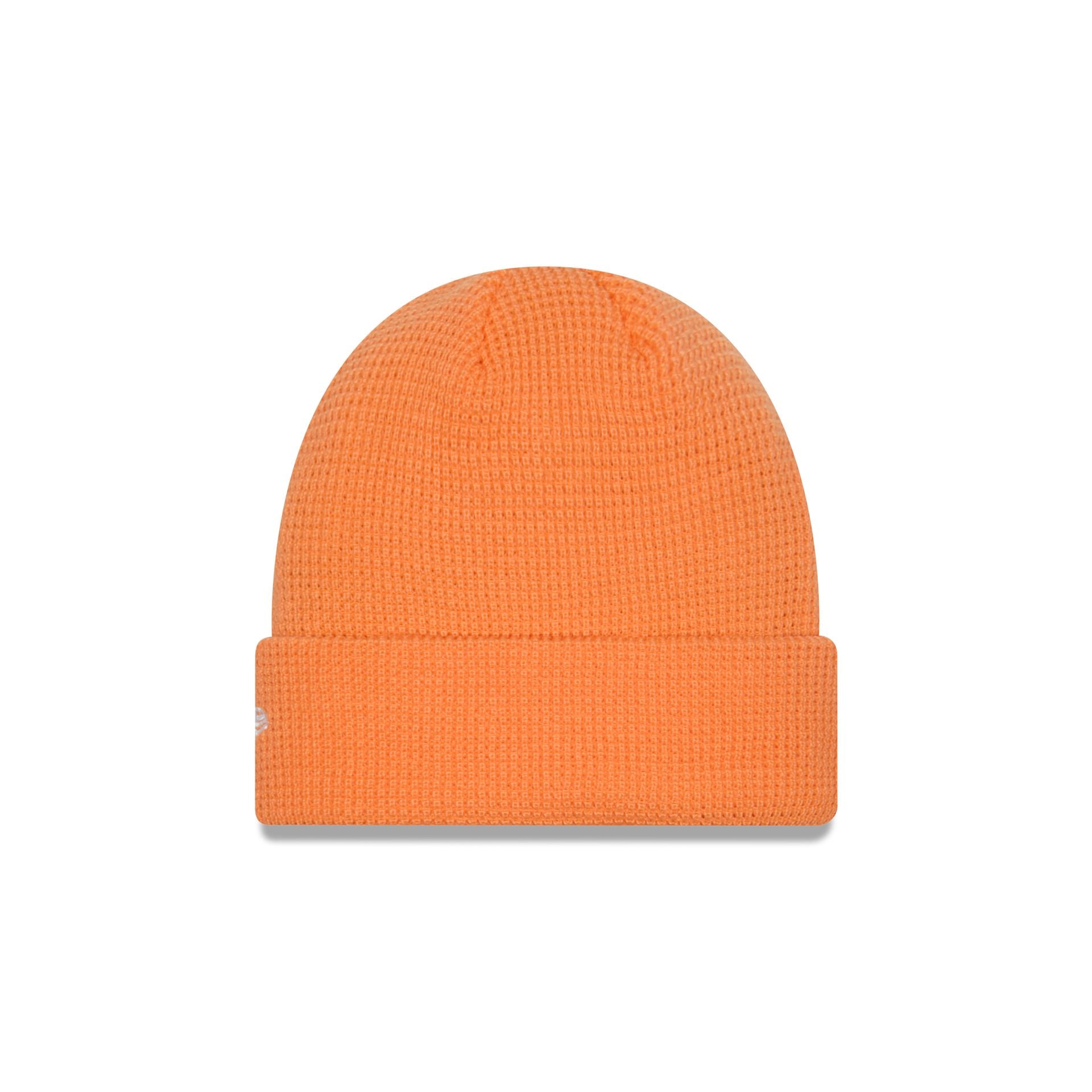 New Era Orange Waffle Knit Beanie
