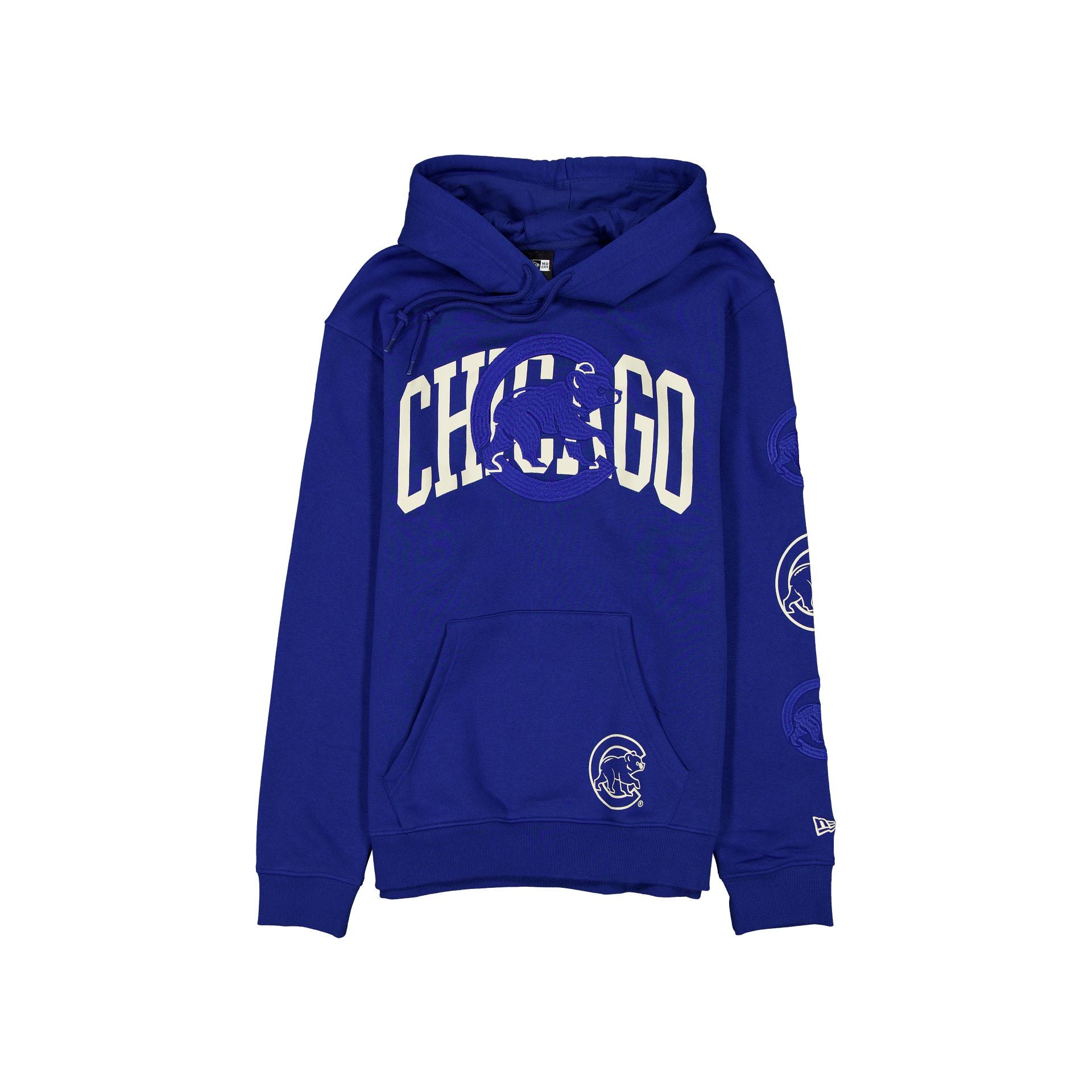 new era Overlay Blue Hoodie