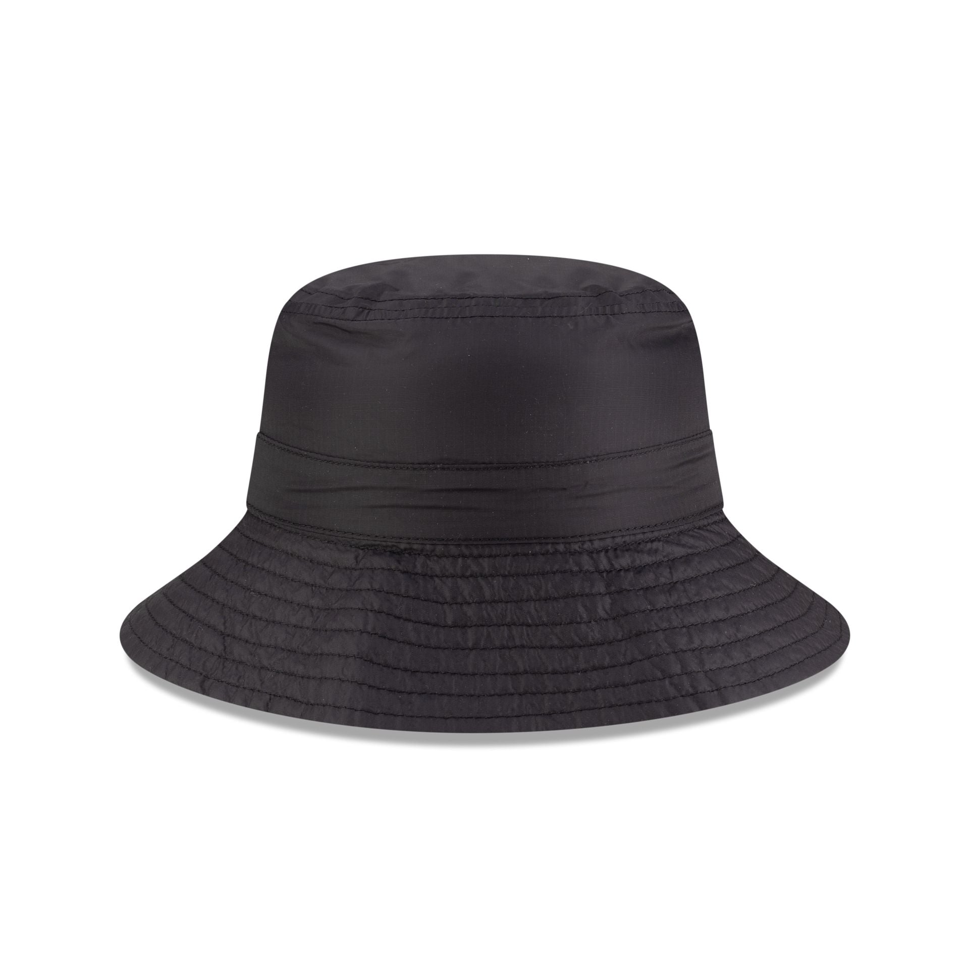 New Era Packable Ripstop Black Bucket Hat