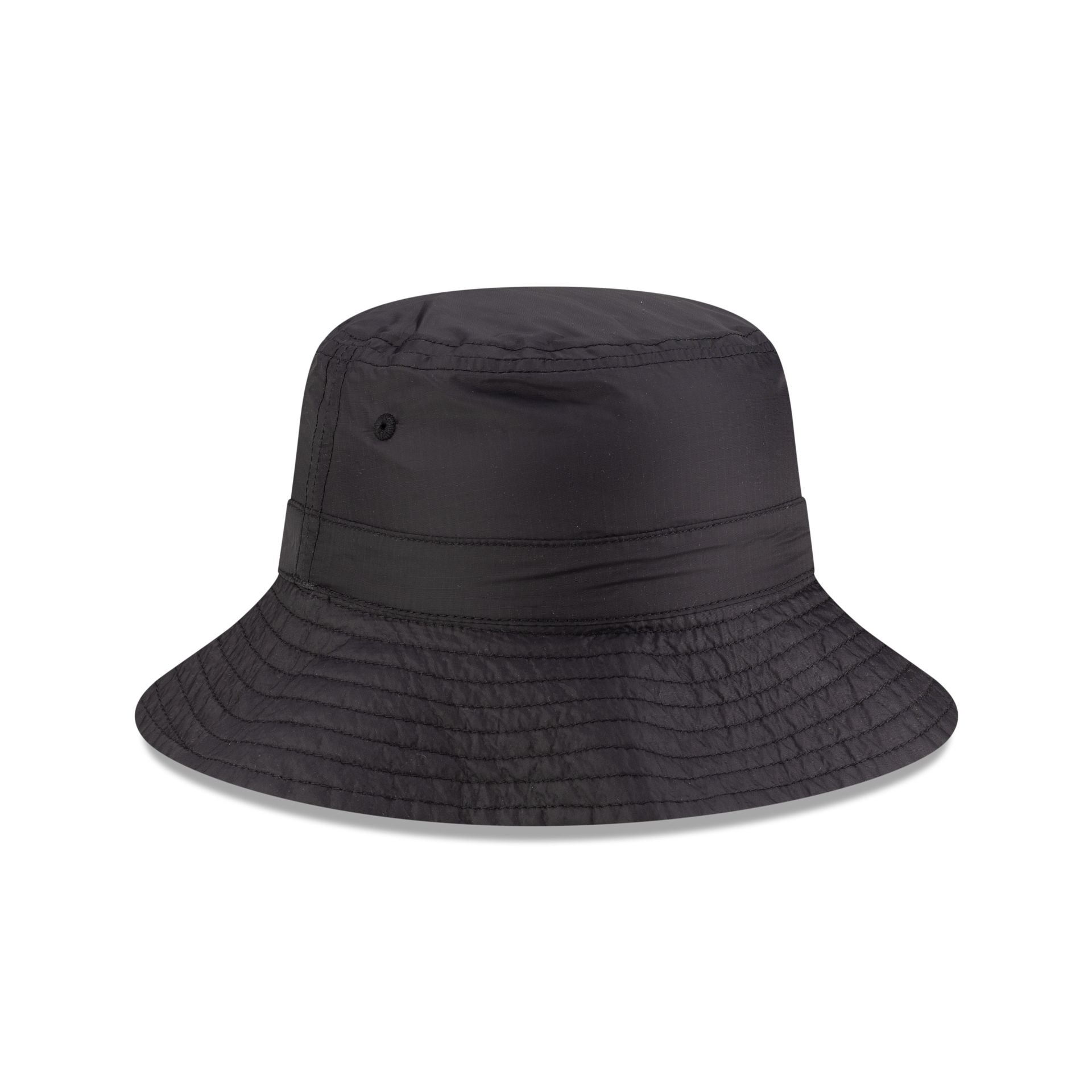 New Era Packable Ripstop Black Bucket Hat