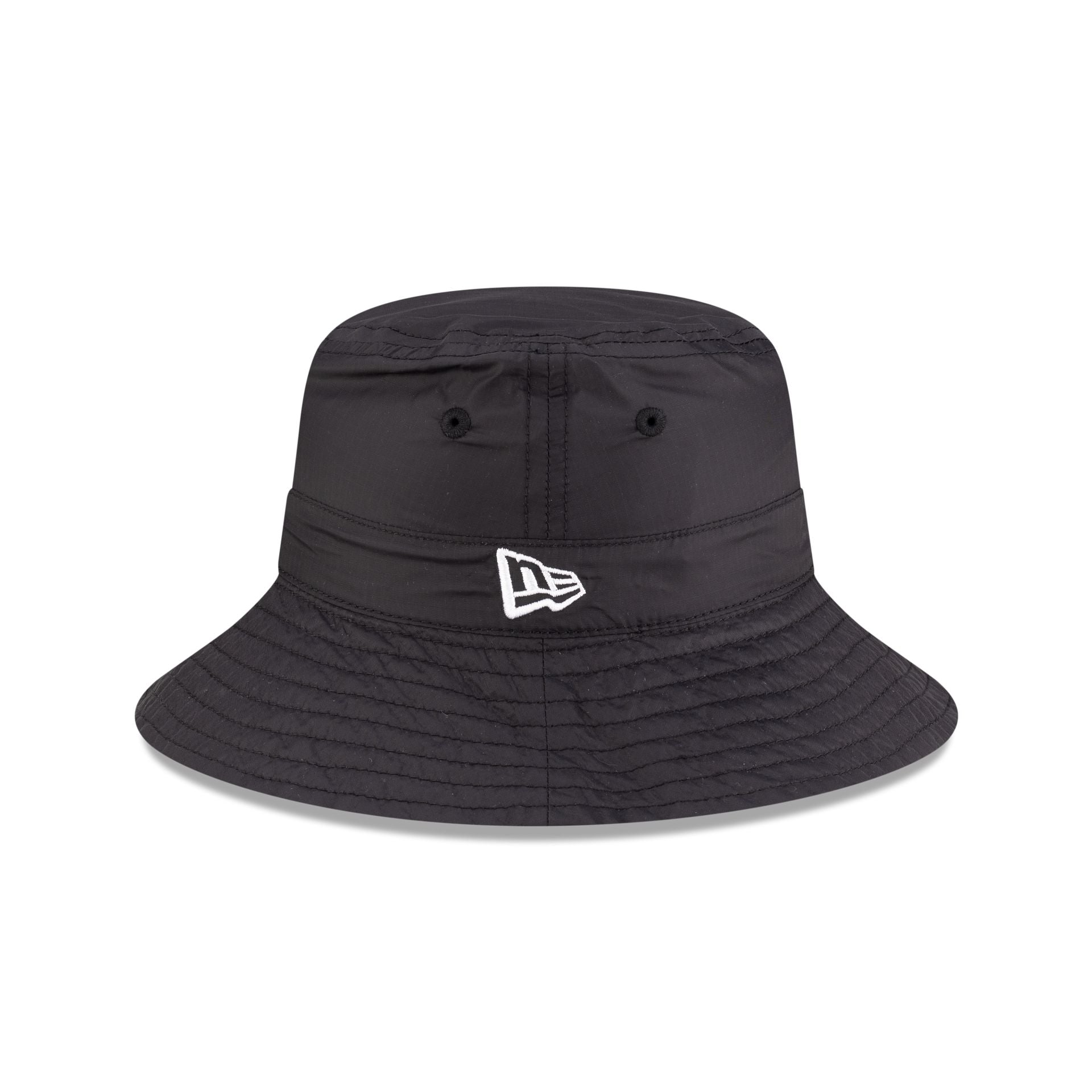 New Era Packable Ripstop Black Bucket Hat