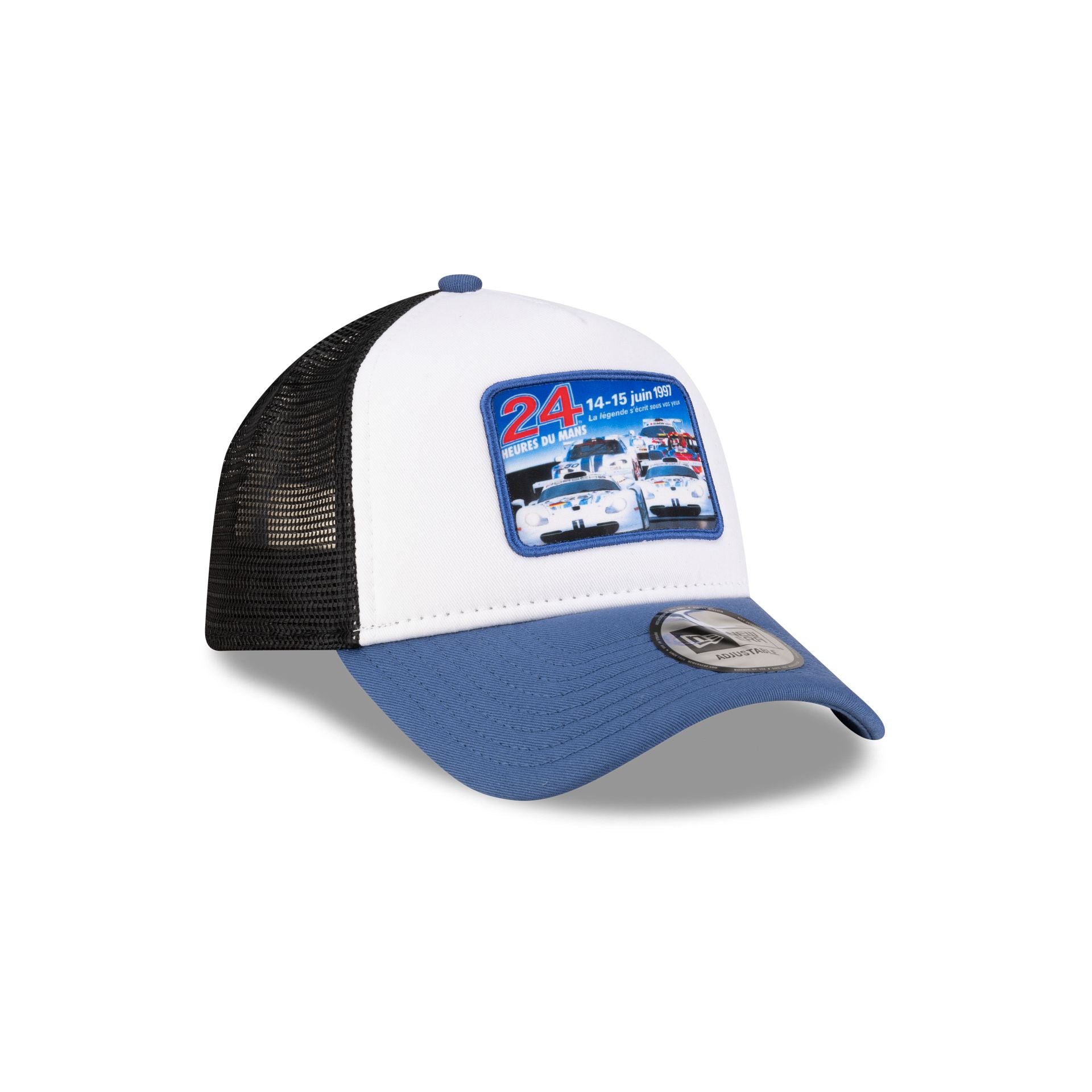 New Era Patch Blue 9FORTY A-Frame Trucker