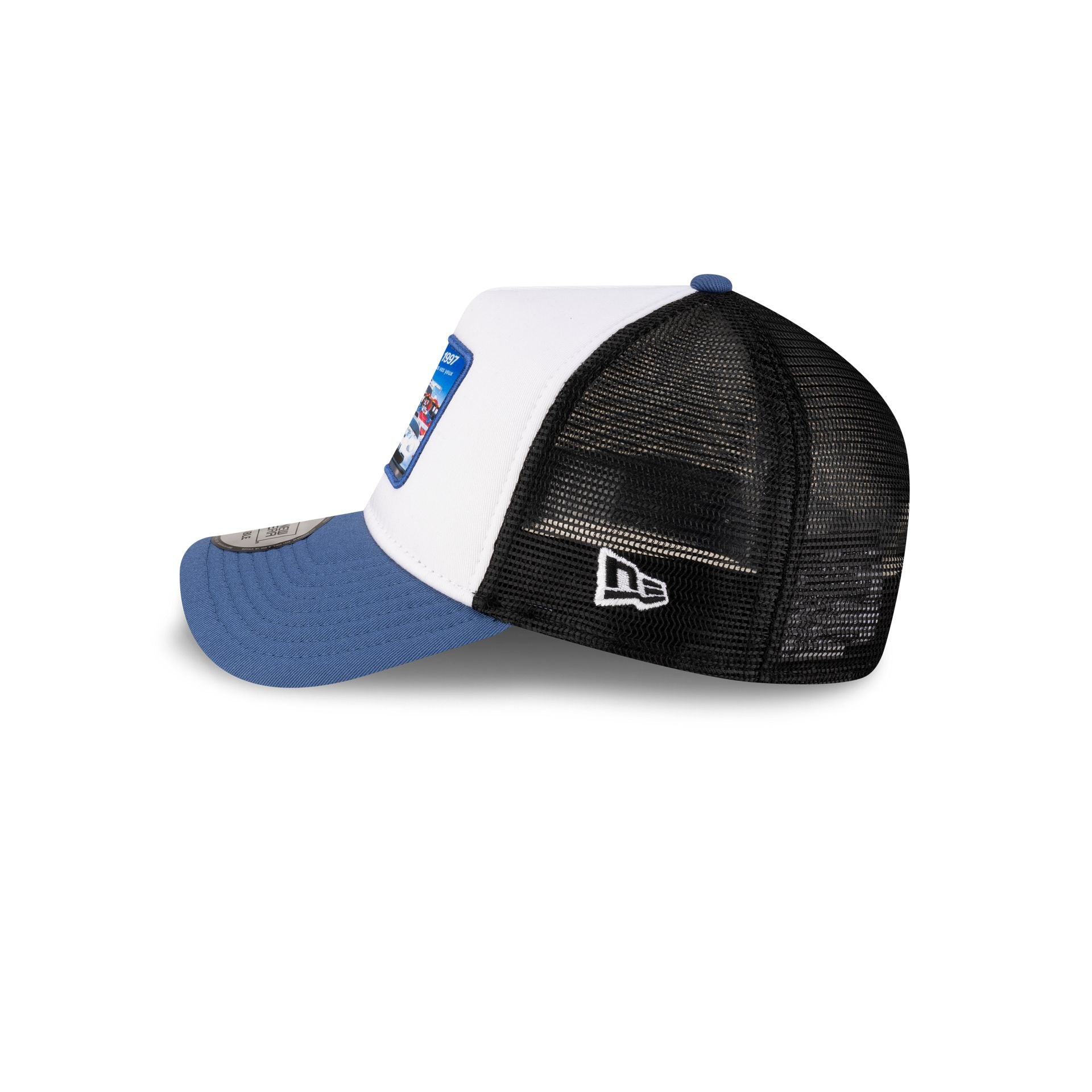 New Era Patch Blue 9FORTY A-Frame Trucker