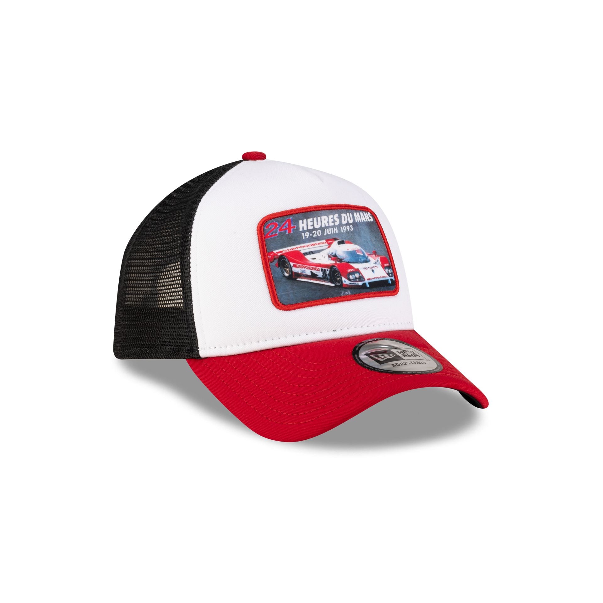 New Era Patch Red 9FORTY A-Frame Trucker
