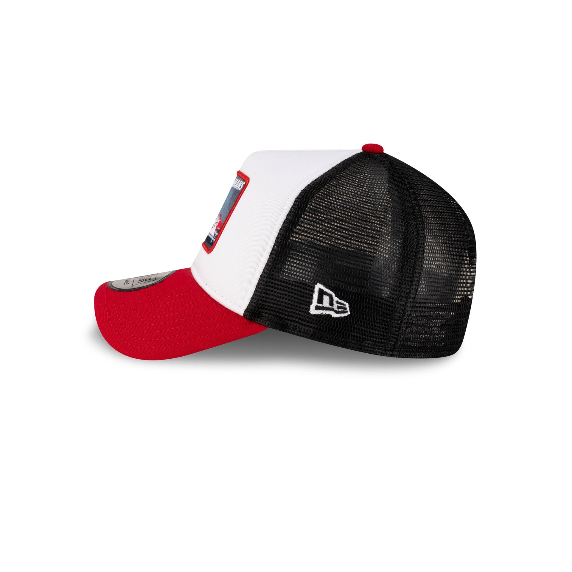New Era Patch Red 9FORTY A-Frame Trucker