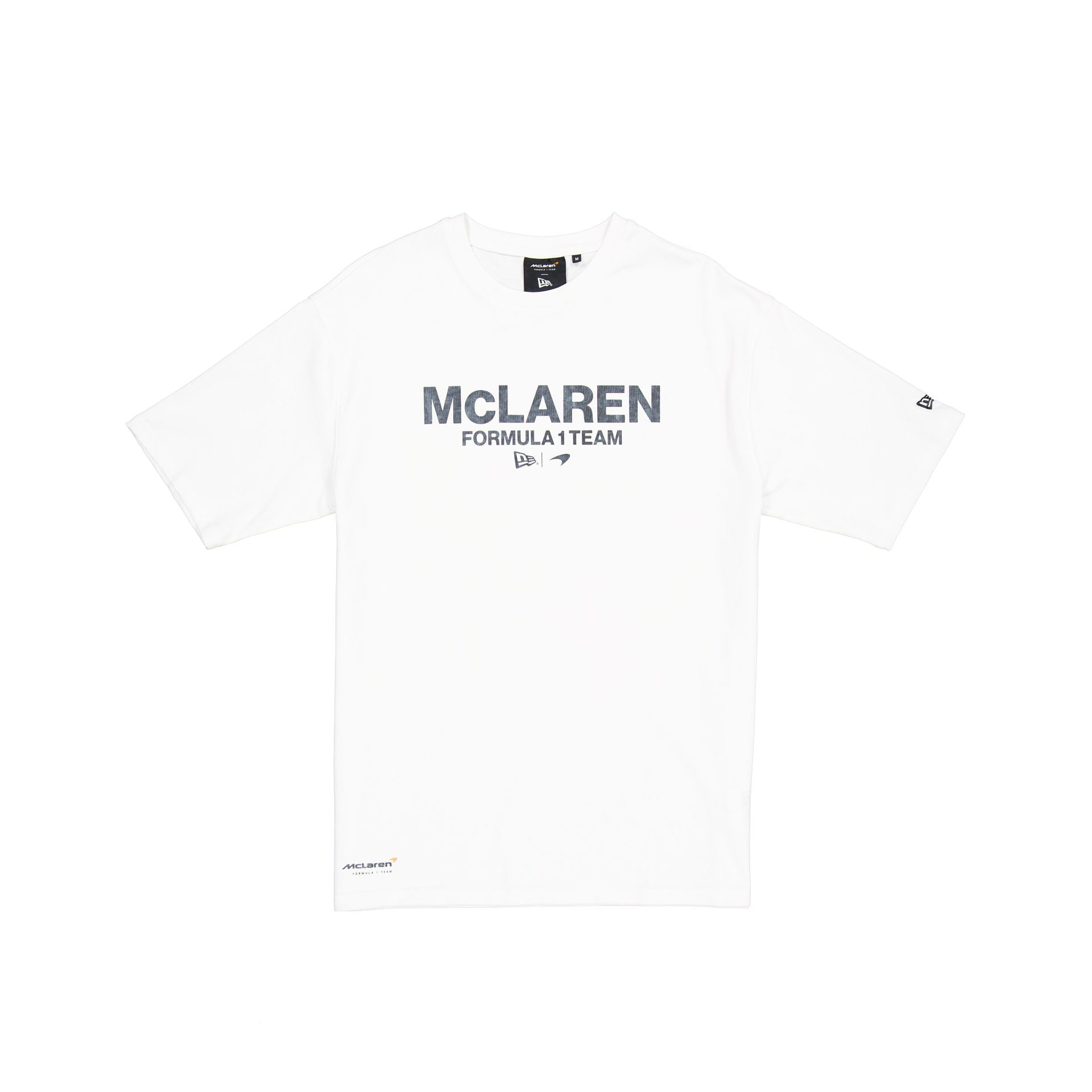 new era Pigment Wash White T-Shirt