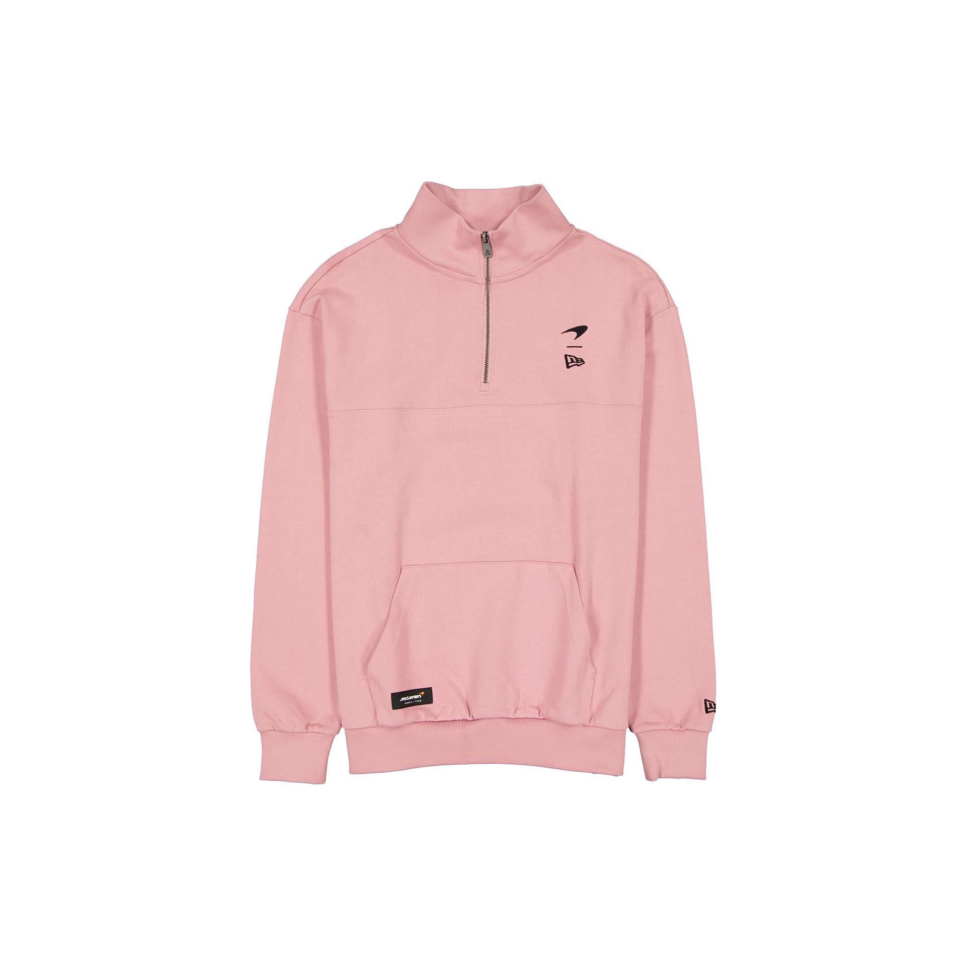 new era Pink Half-Zip Jacket