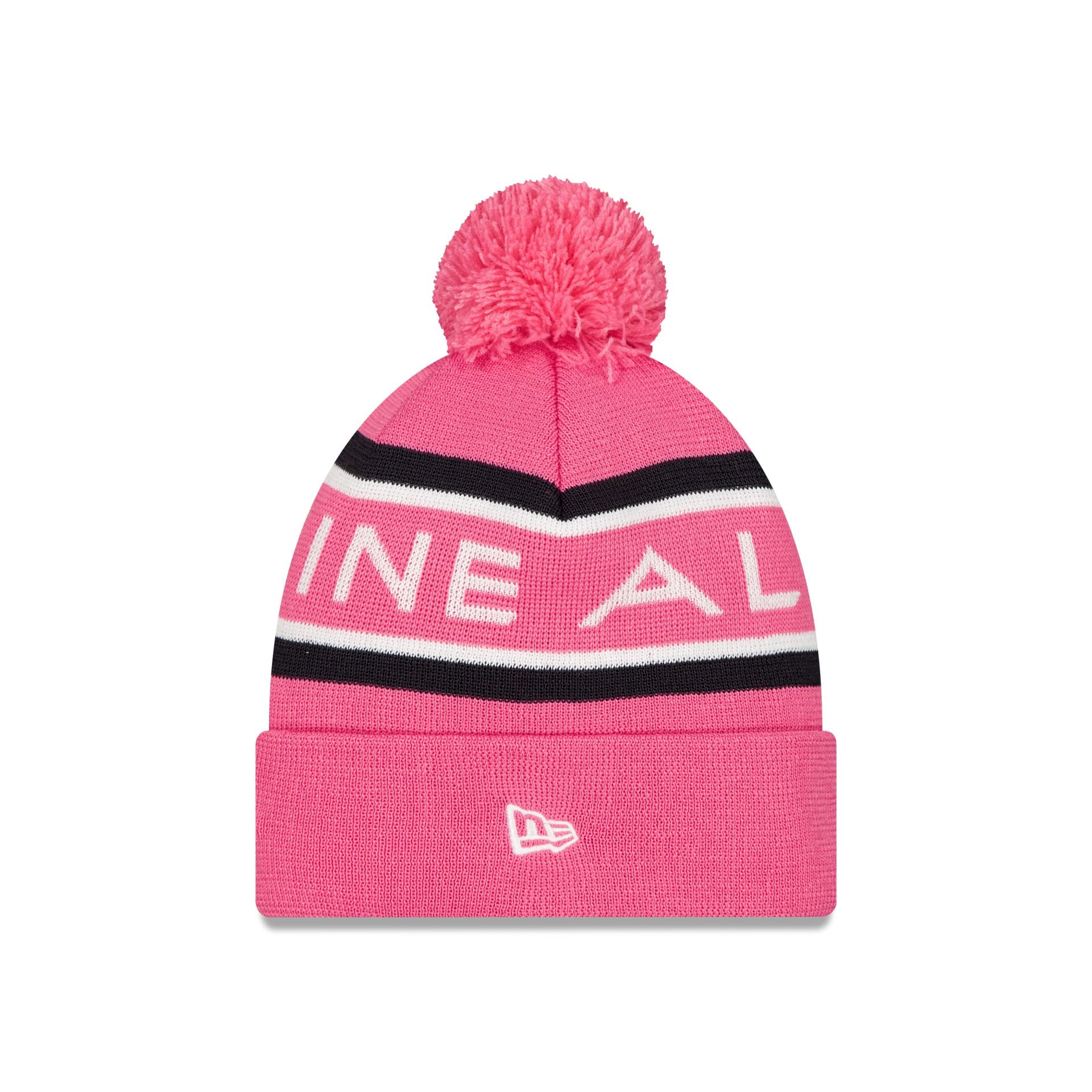 New Era Pop Pink Pom Knit