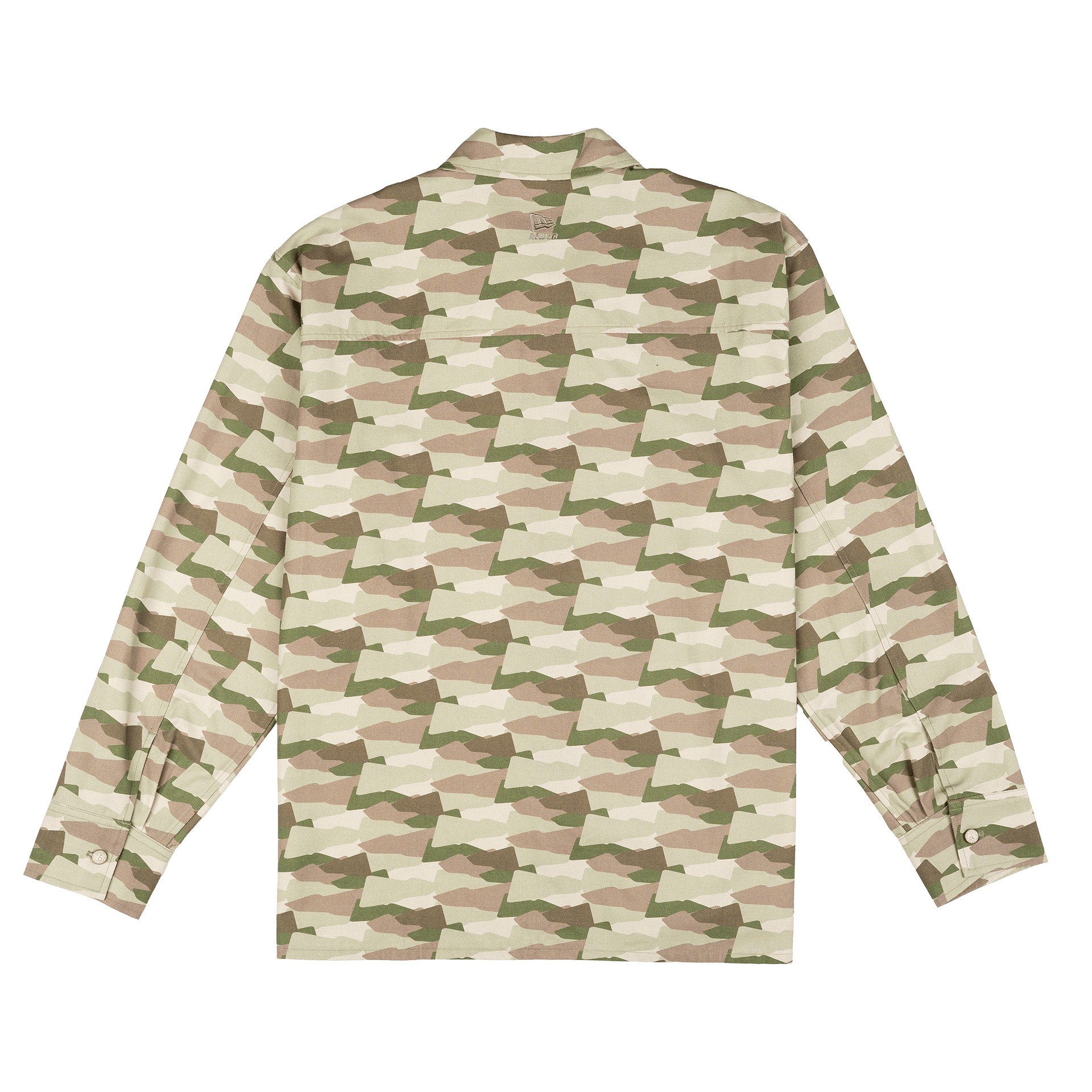 New Era Printed Military Shacket