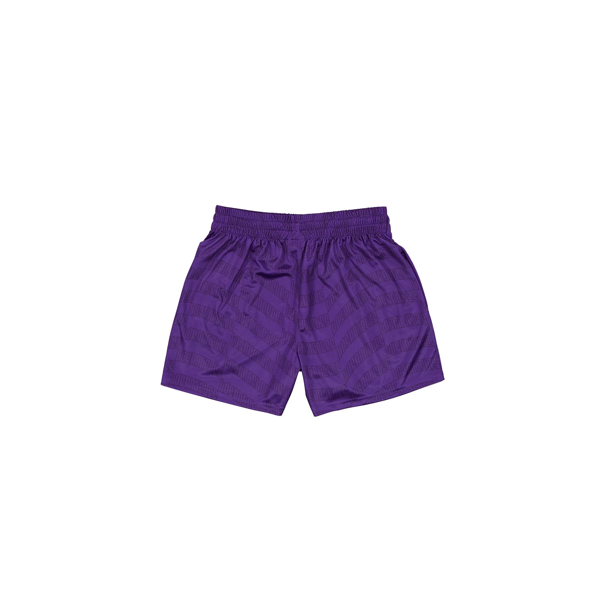 New Era Purple All-Over-Print Shorts