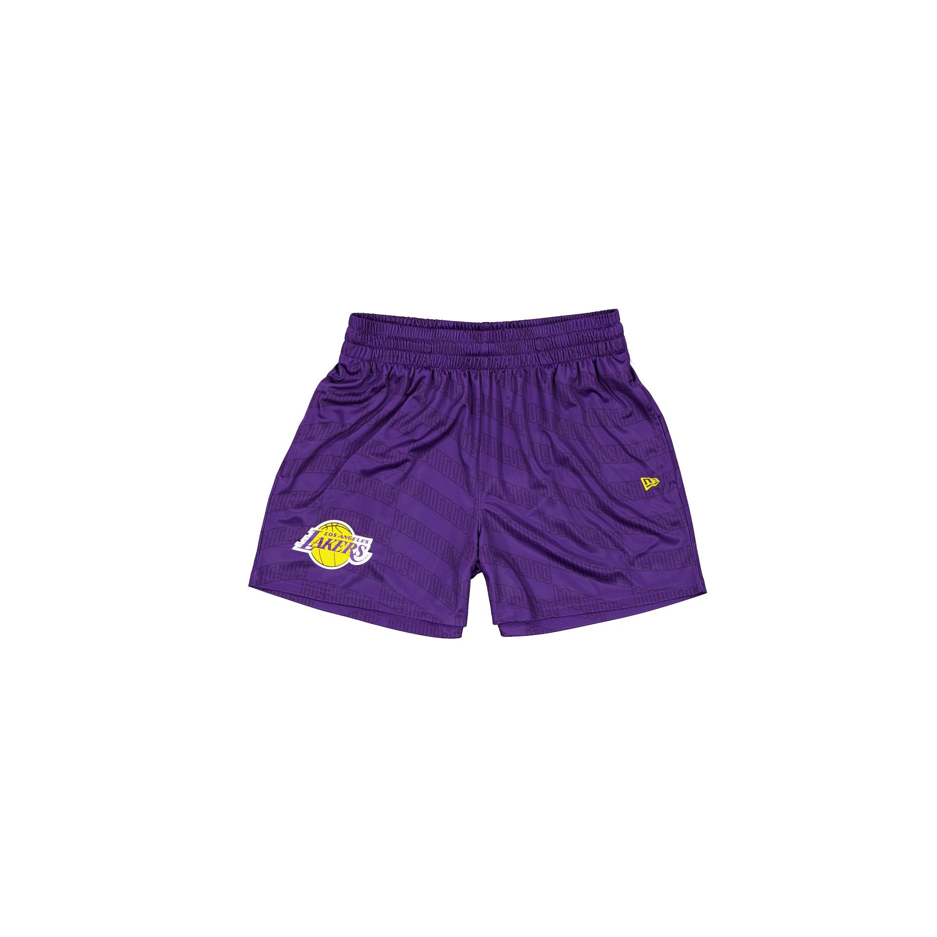 new era Purple All-Over-Print Shorts