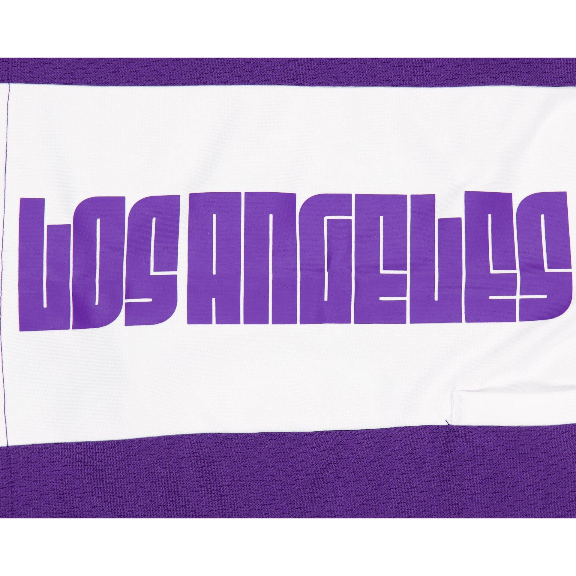 New Era Purple Graphic Mesh Shorts