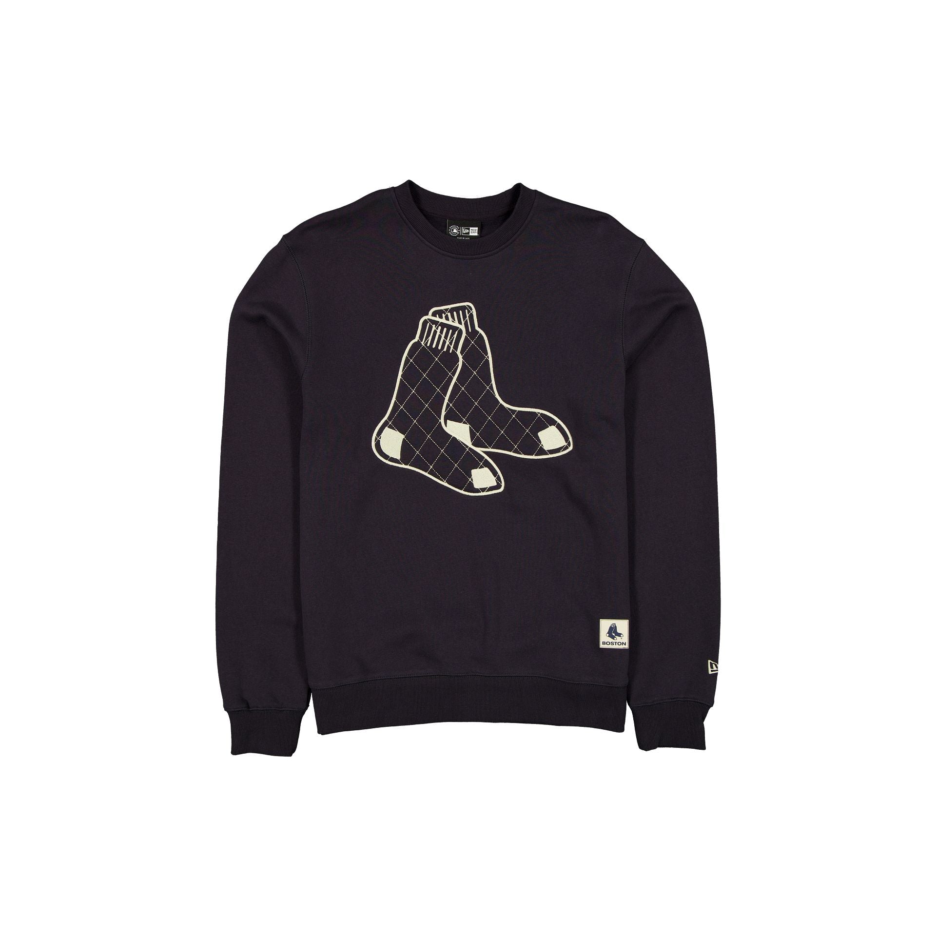 new era Quilted Crewneck