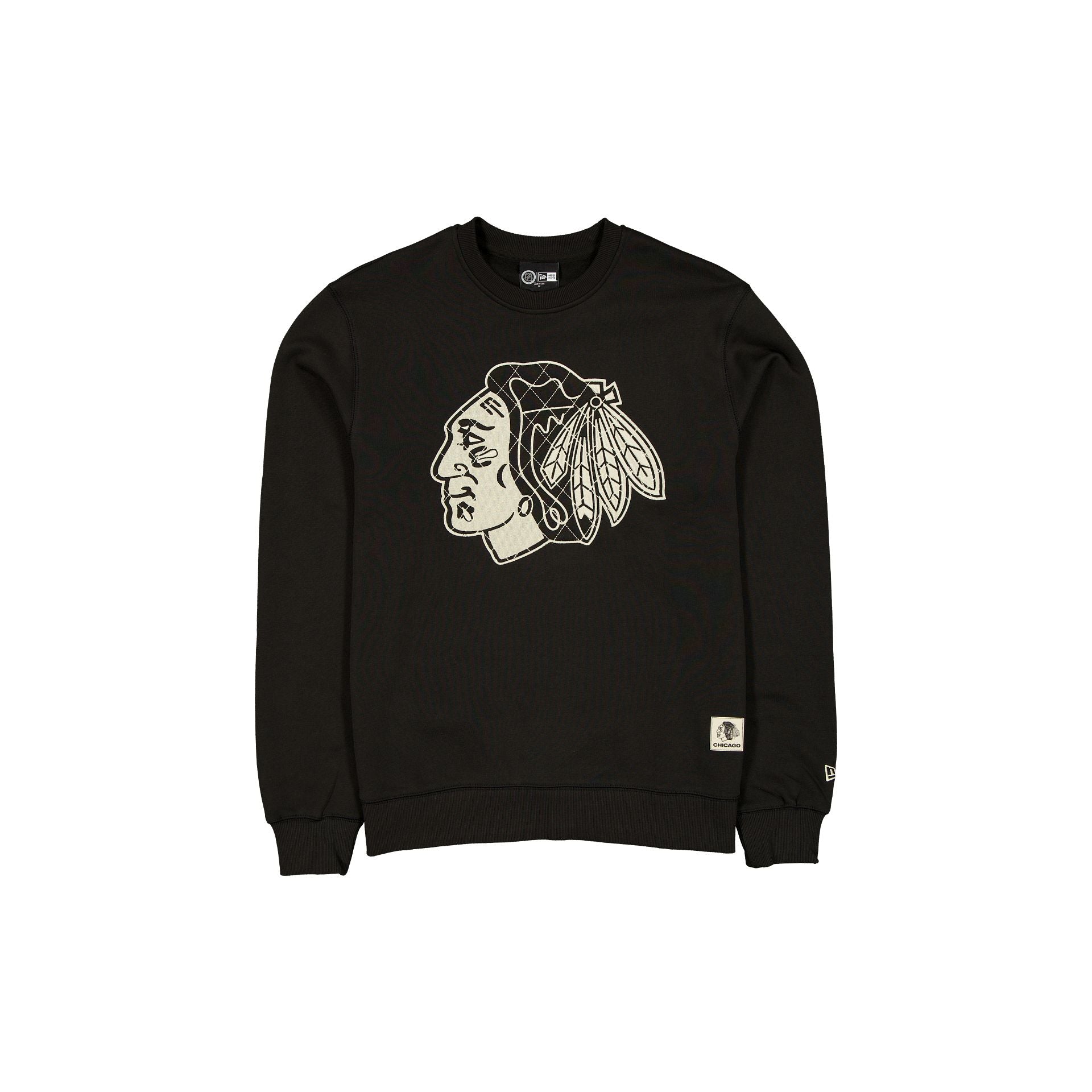 new era Quilted Crewneck