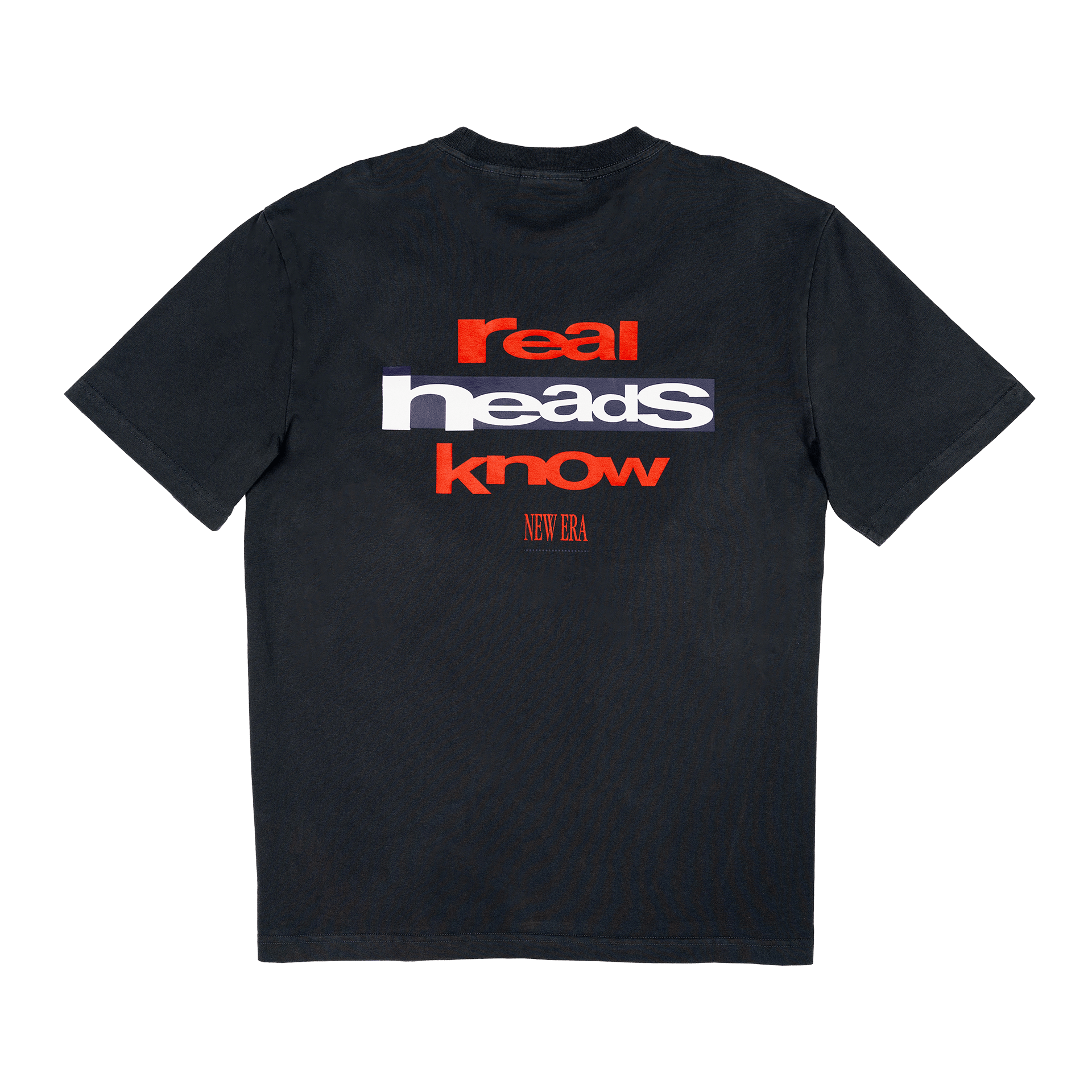 New Era Real Heads Black T-Shirt