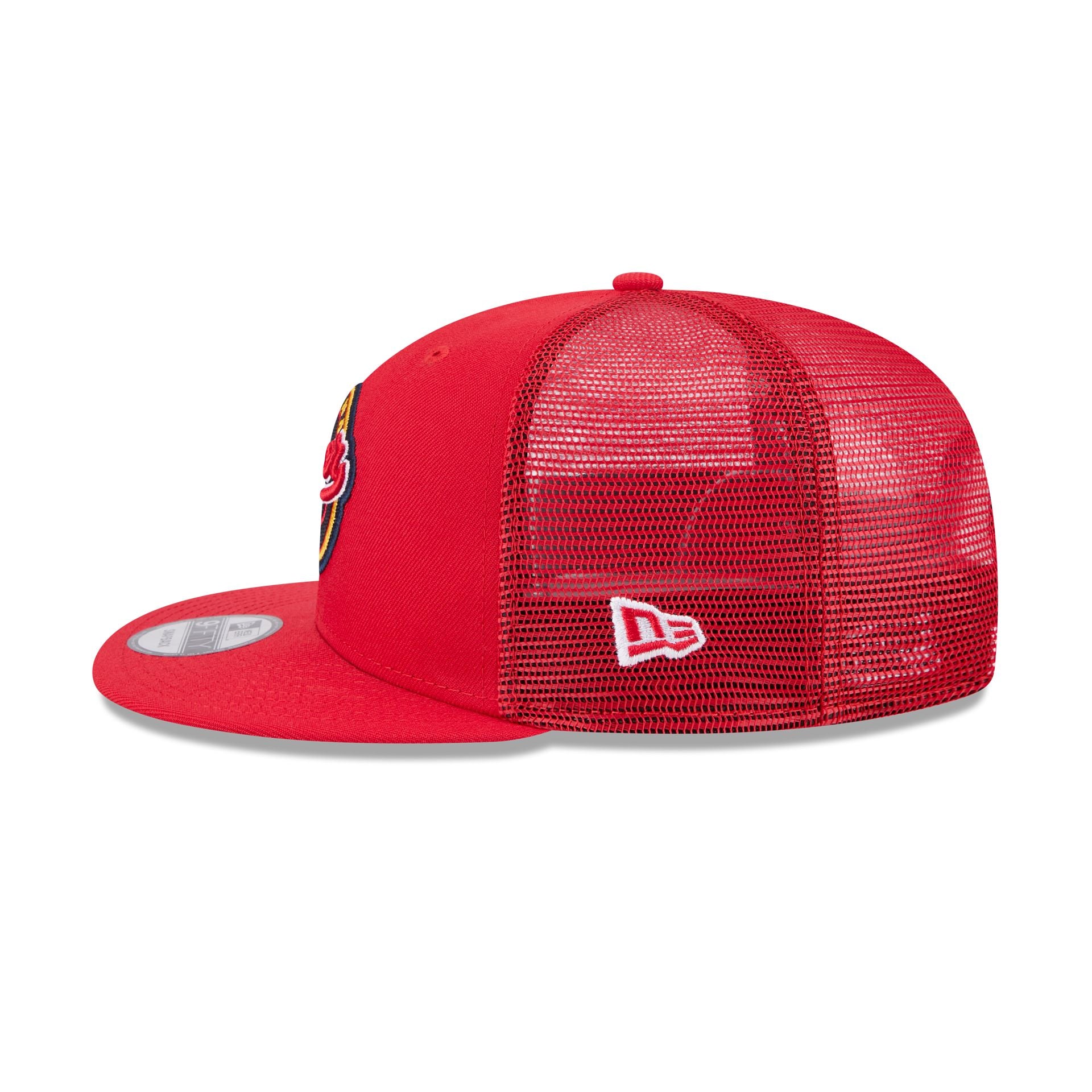 New Era Red 9FIFTY Trucker