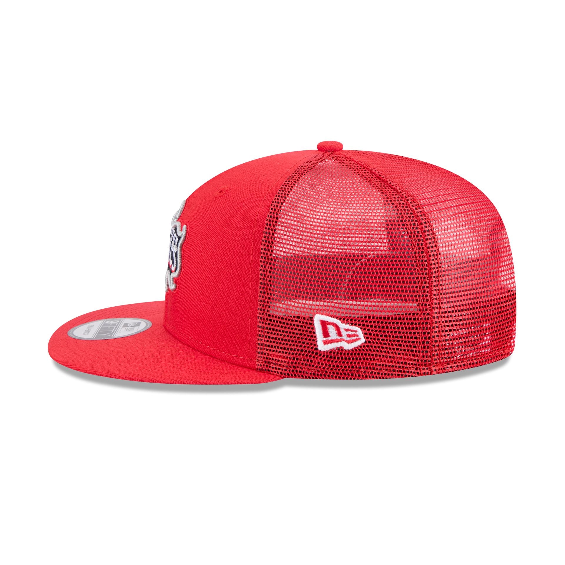 New Era Red 9FIFTY Trucker