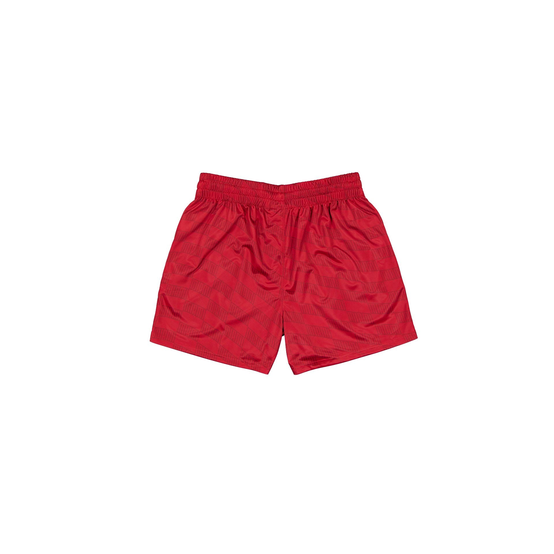 New Era Red All-Over-Print Shorts