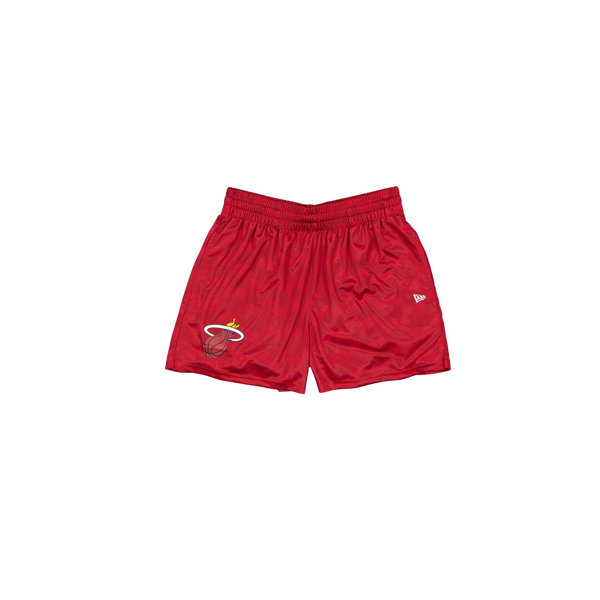 new era Red All-Over-Print Shorts