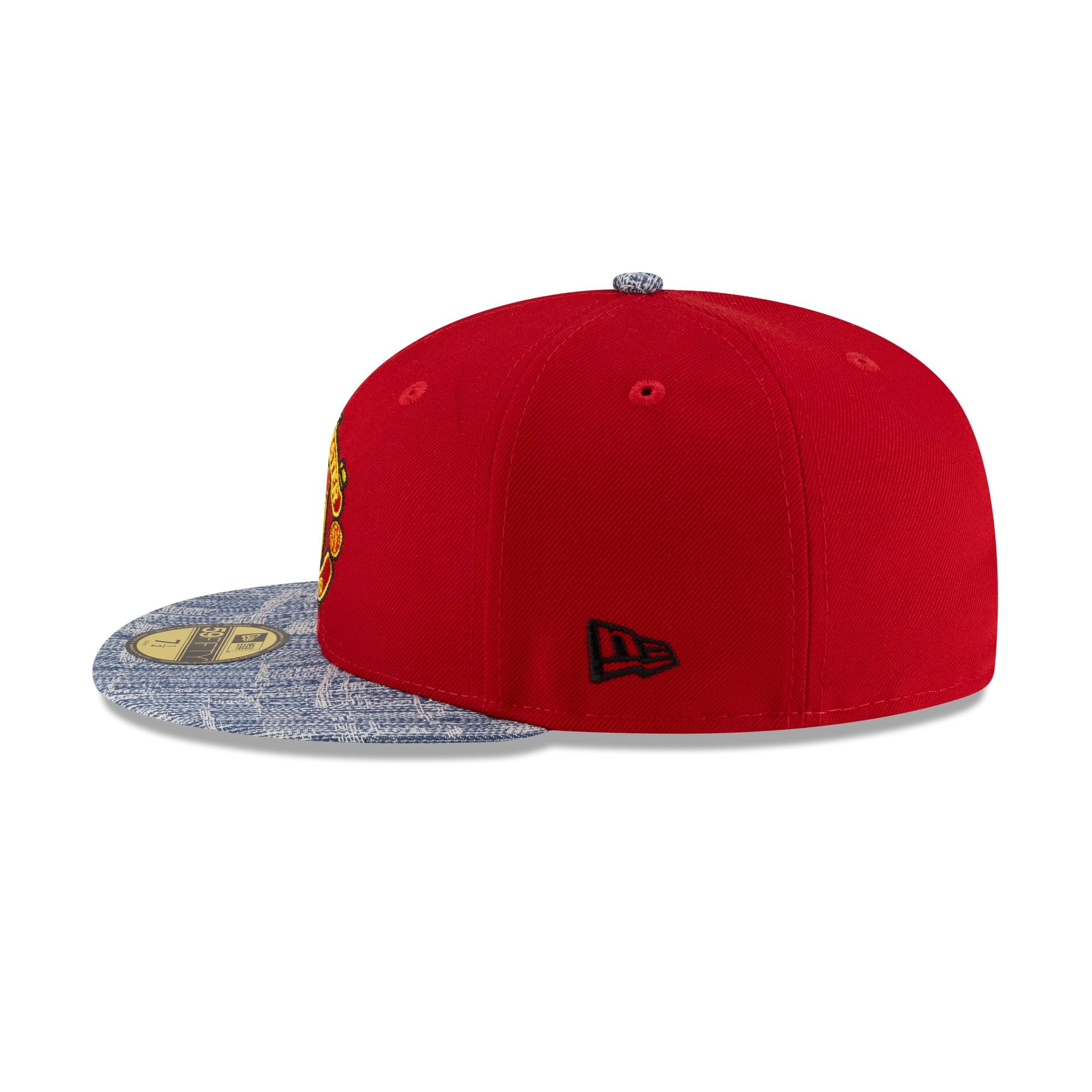 New Era Red Denim 59FIFTY Fitted