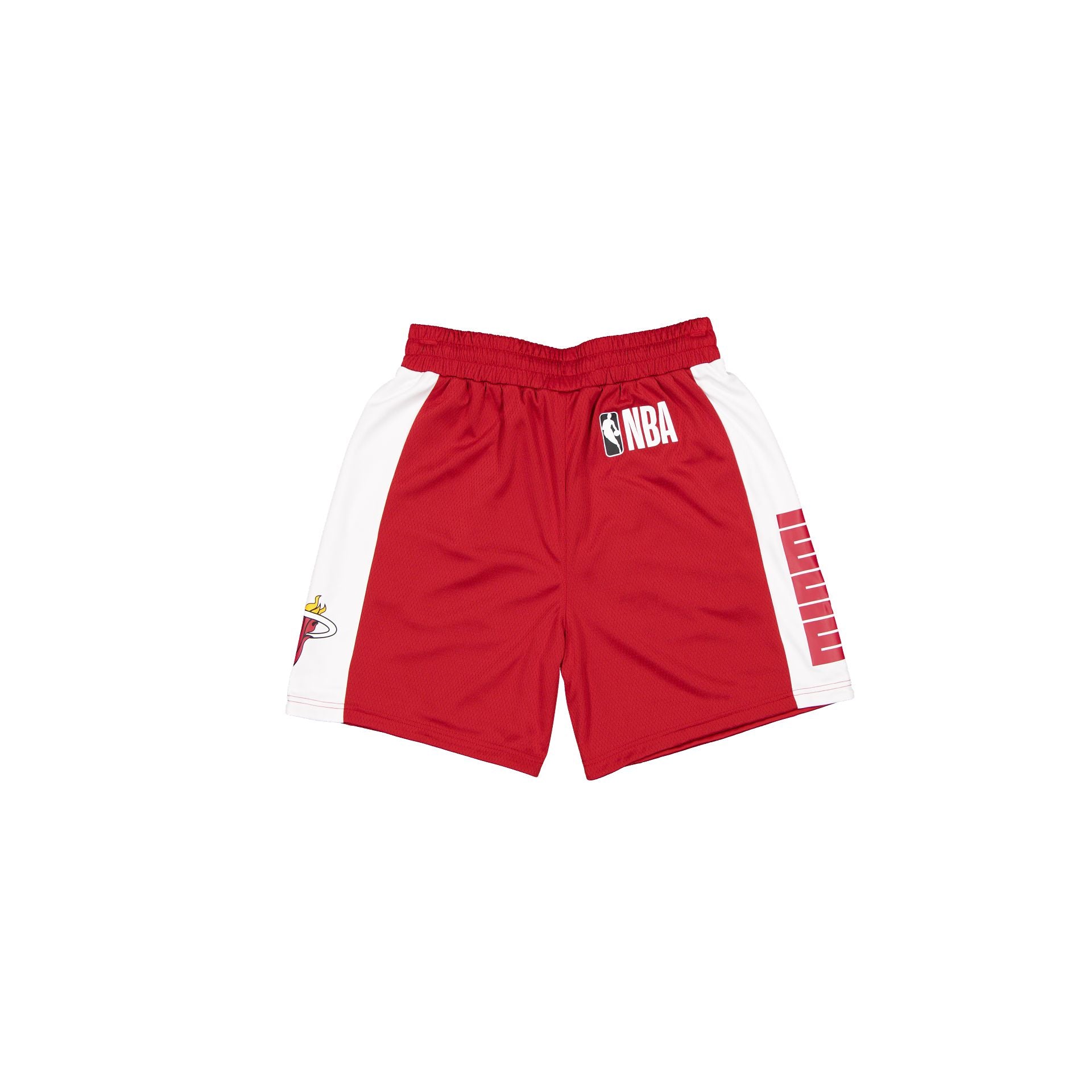 New Era Red Graphic Mesh Shorts