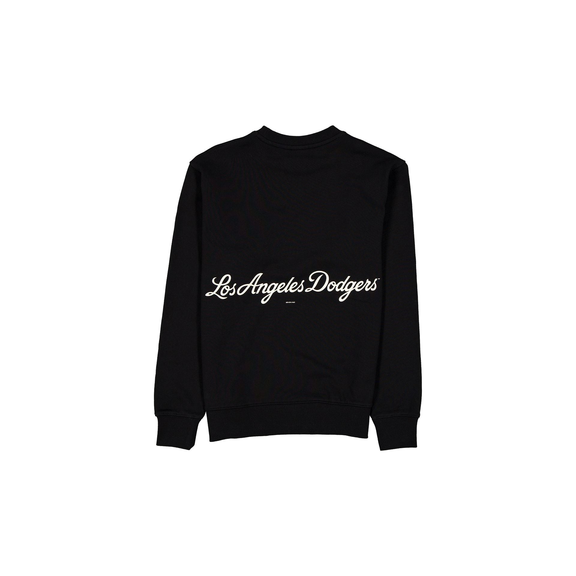 New Era Relaxed Black Crewneck