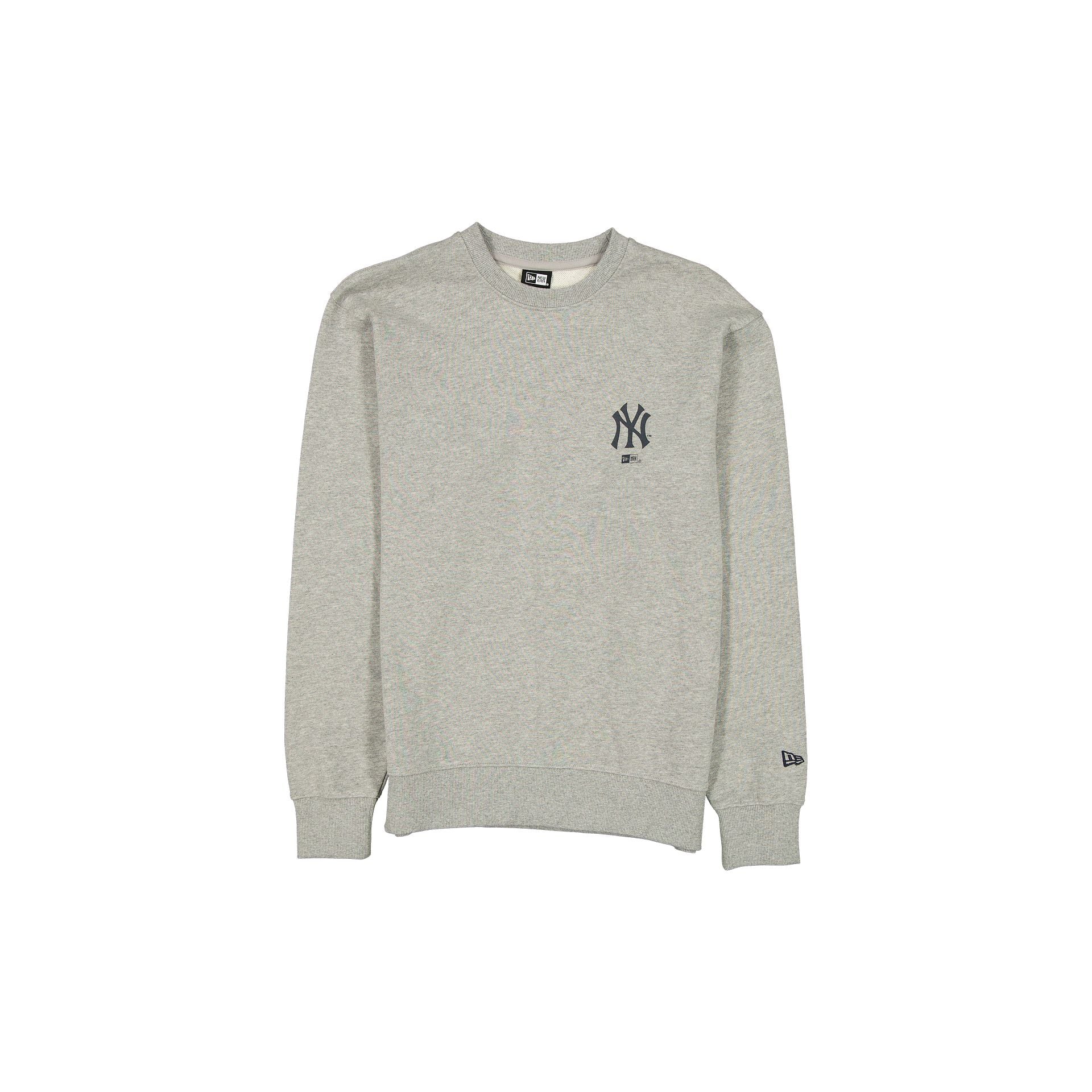 New Era Relaxed Heather Gray Crewneck