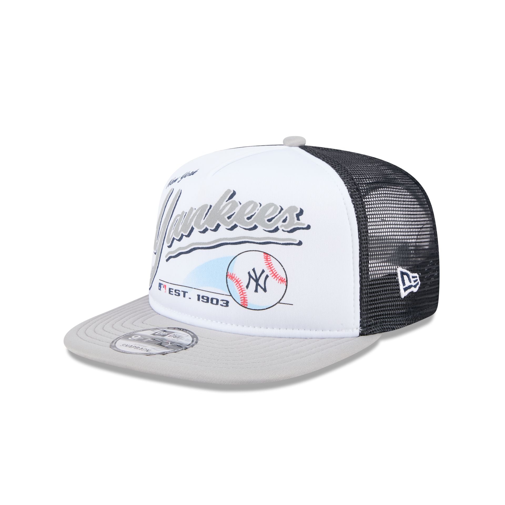 new era Retro Script 9FIFTY A-Frame Trucker