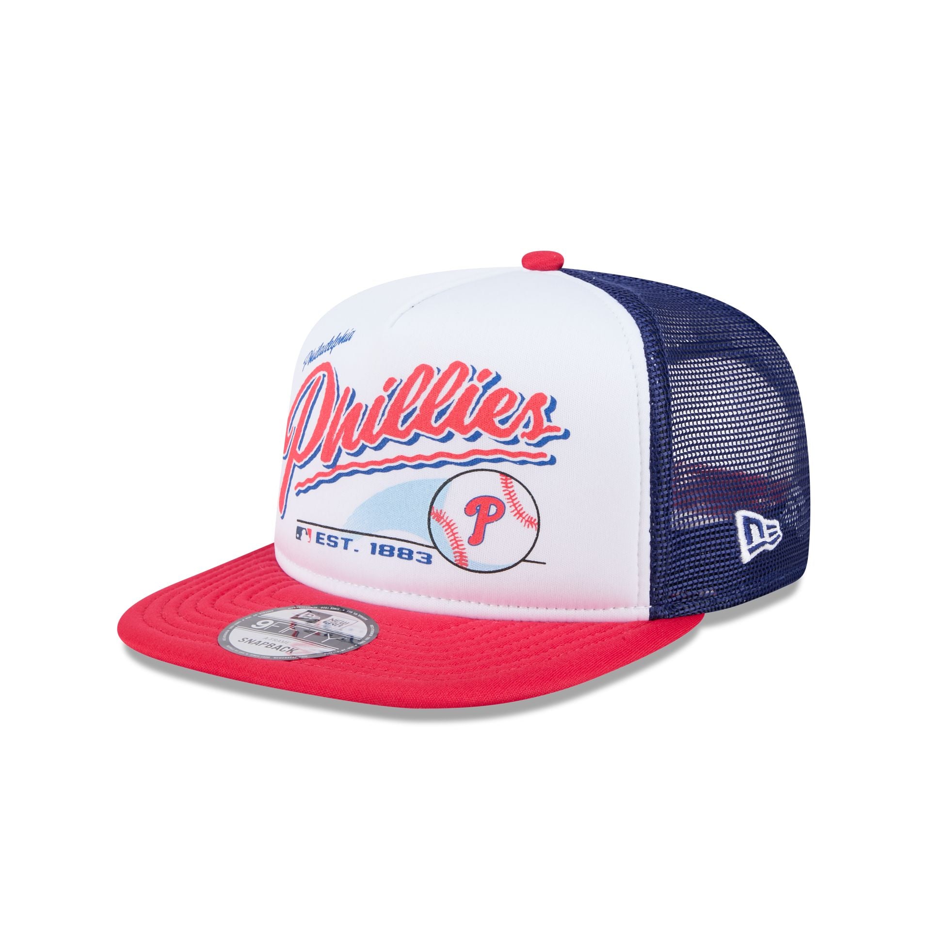 new era Retro Script 9FIFTY A-Frame Trucker